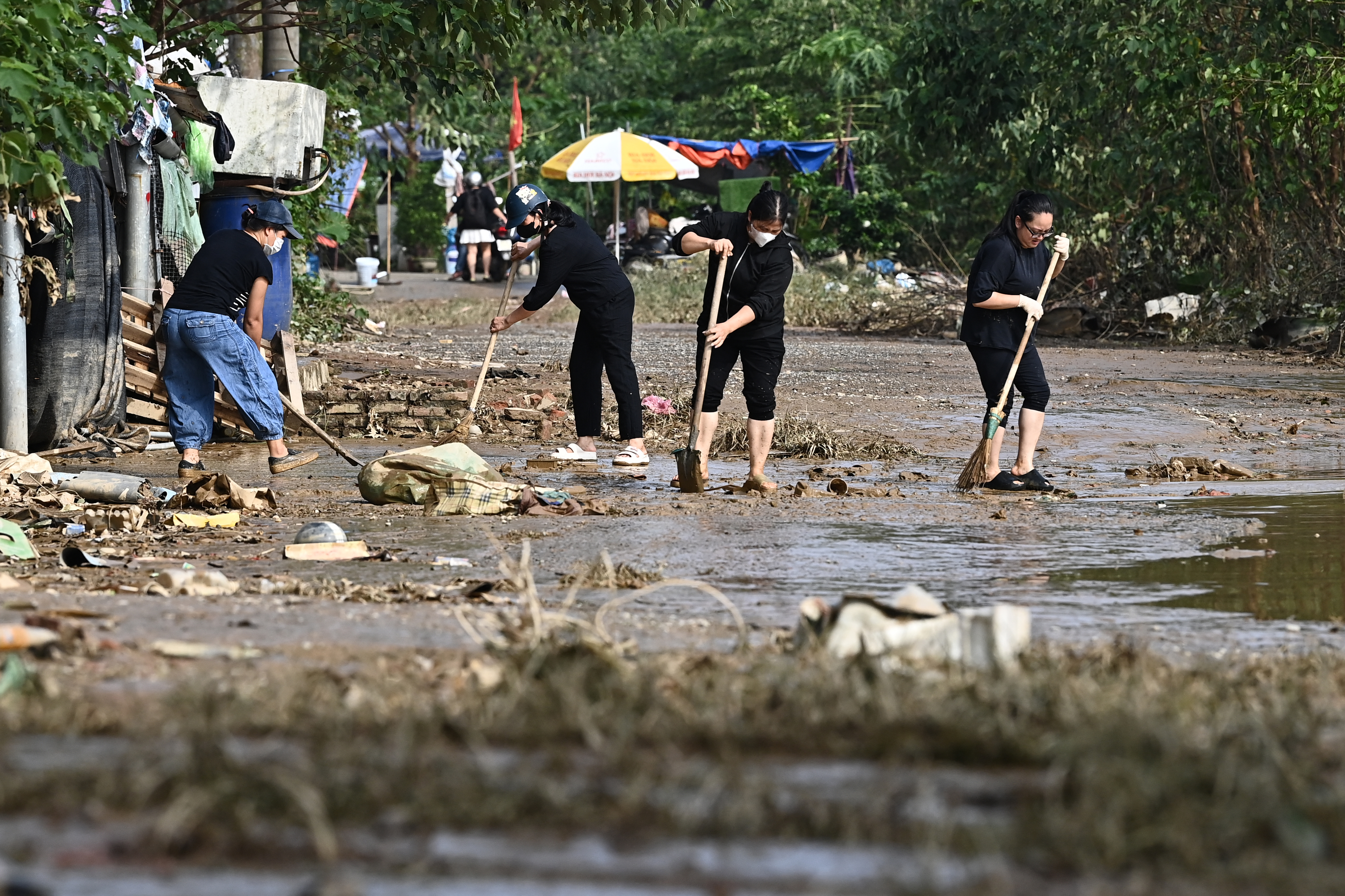 Myanmar battles Yagi floods as Vietnam begins clear-up