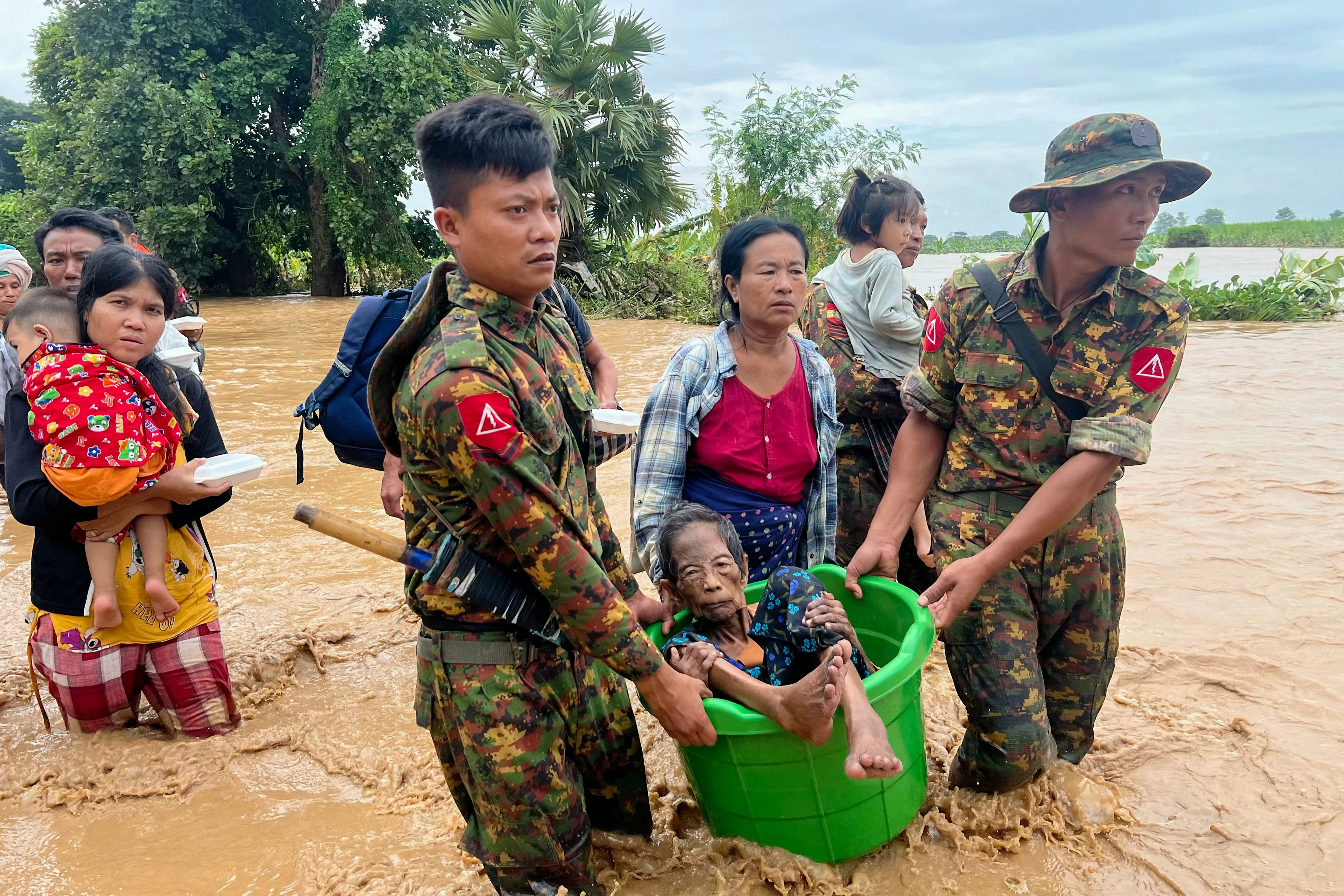 Myanmar battles Yagi floods as Vietnam begins clear-up
