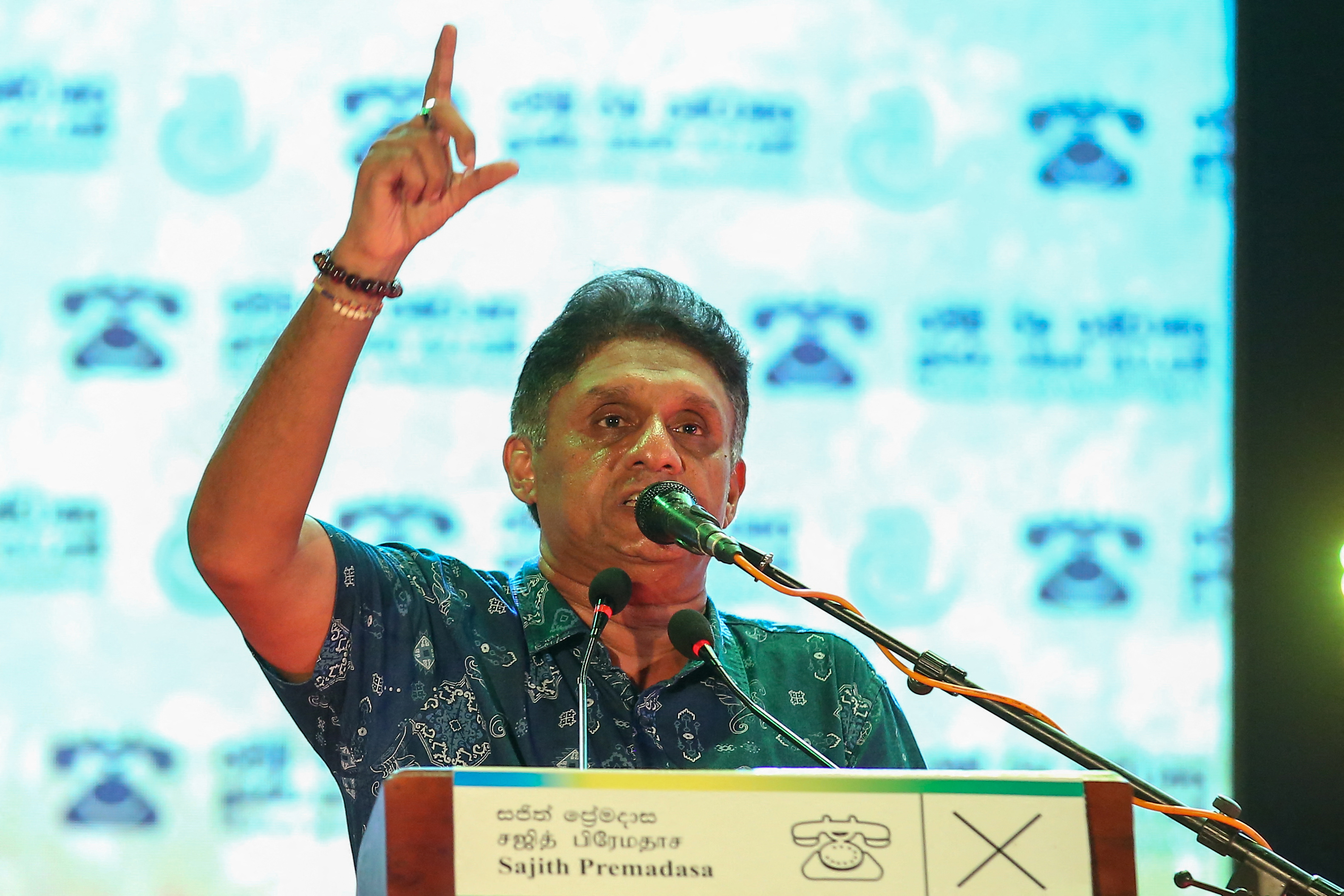 Samagi Jana Balawegaya party leader and Presidential