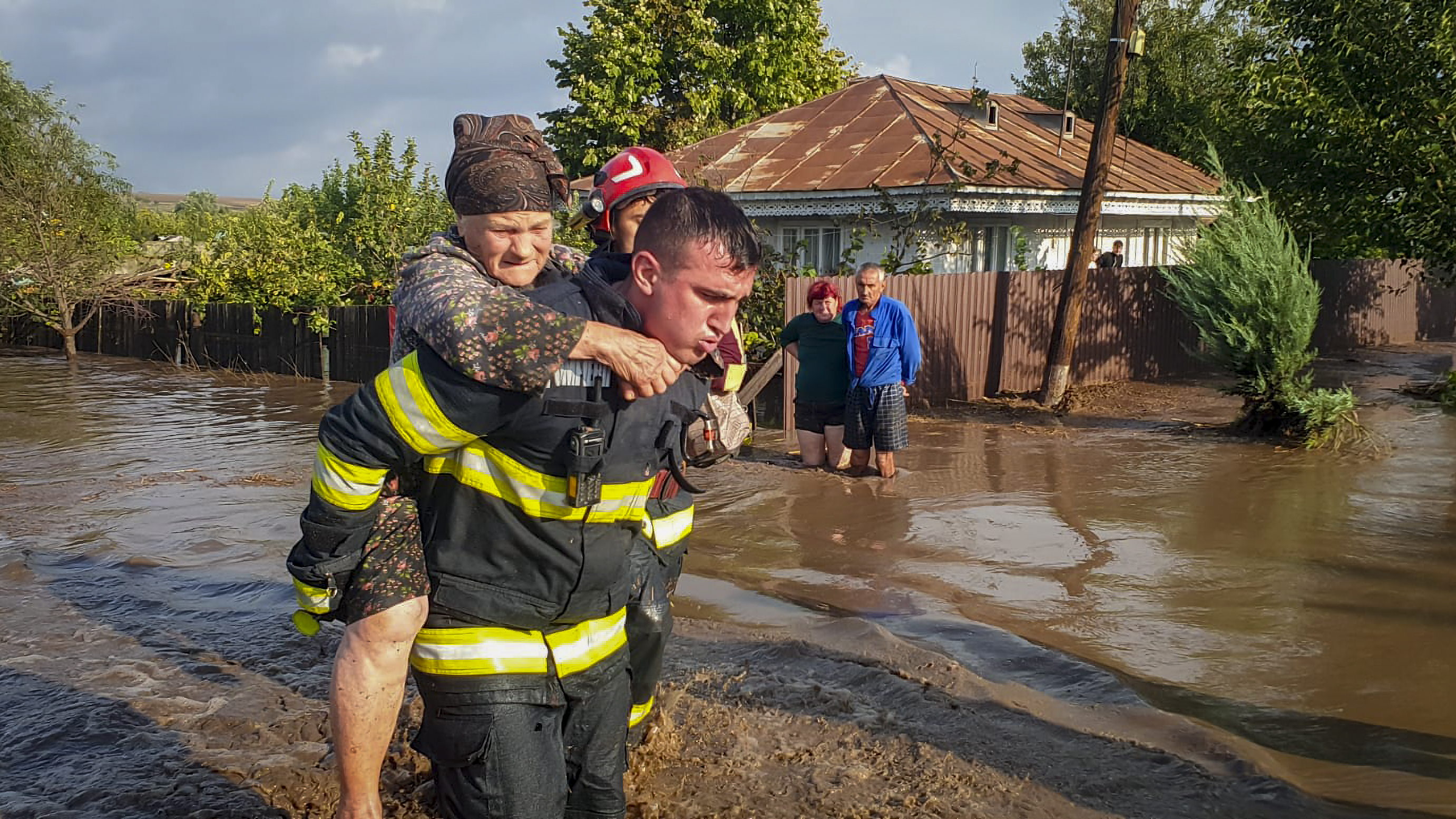 Four people found dead in Romania as floods leave hundreds stranded