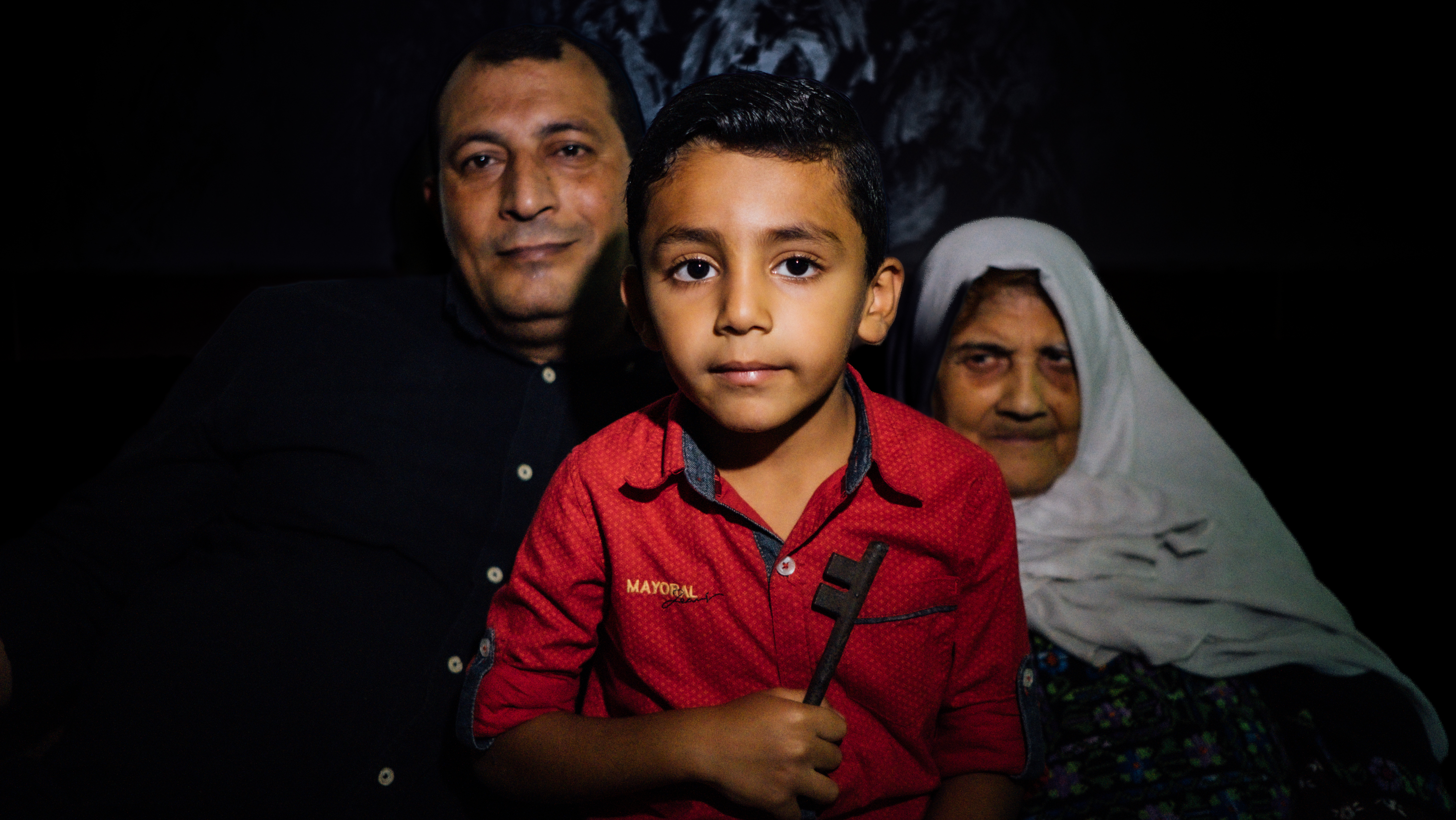 Palestinians keys Israel occupied west bank