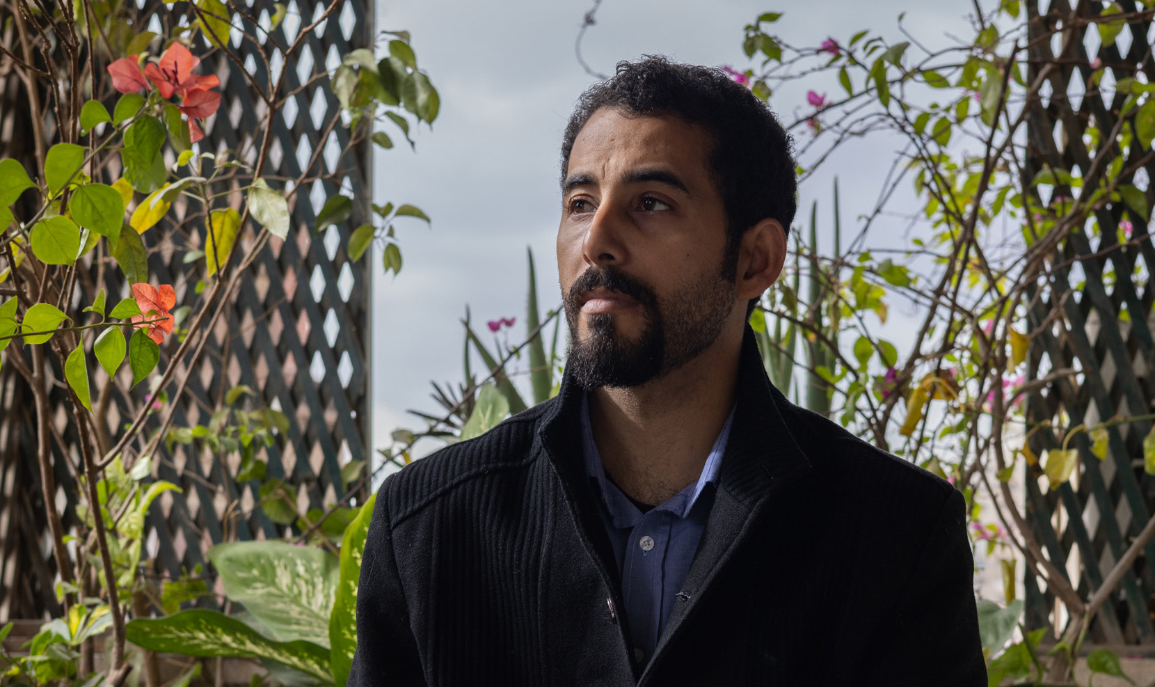 Poet Mosab Abu Toha [Mohamed Mahdy/Al Jazeera]