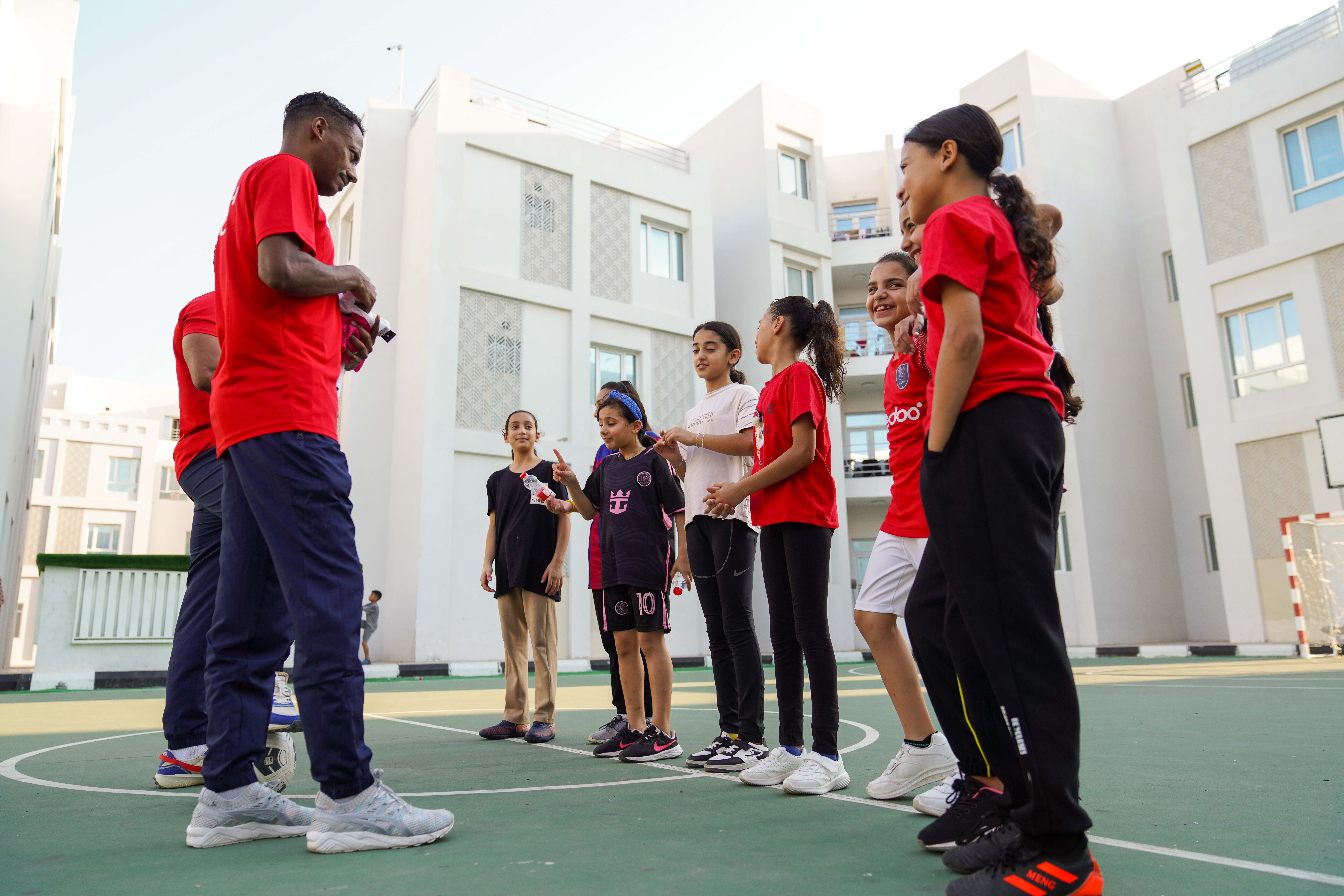 Football helps heal Palestinian children in Qatar