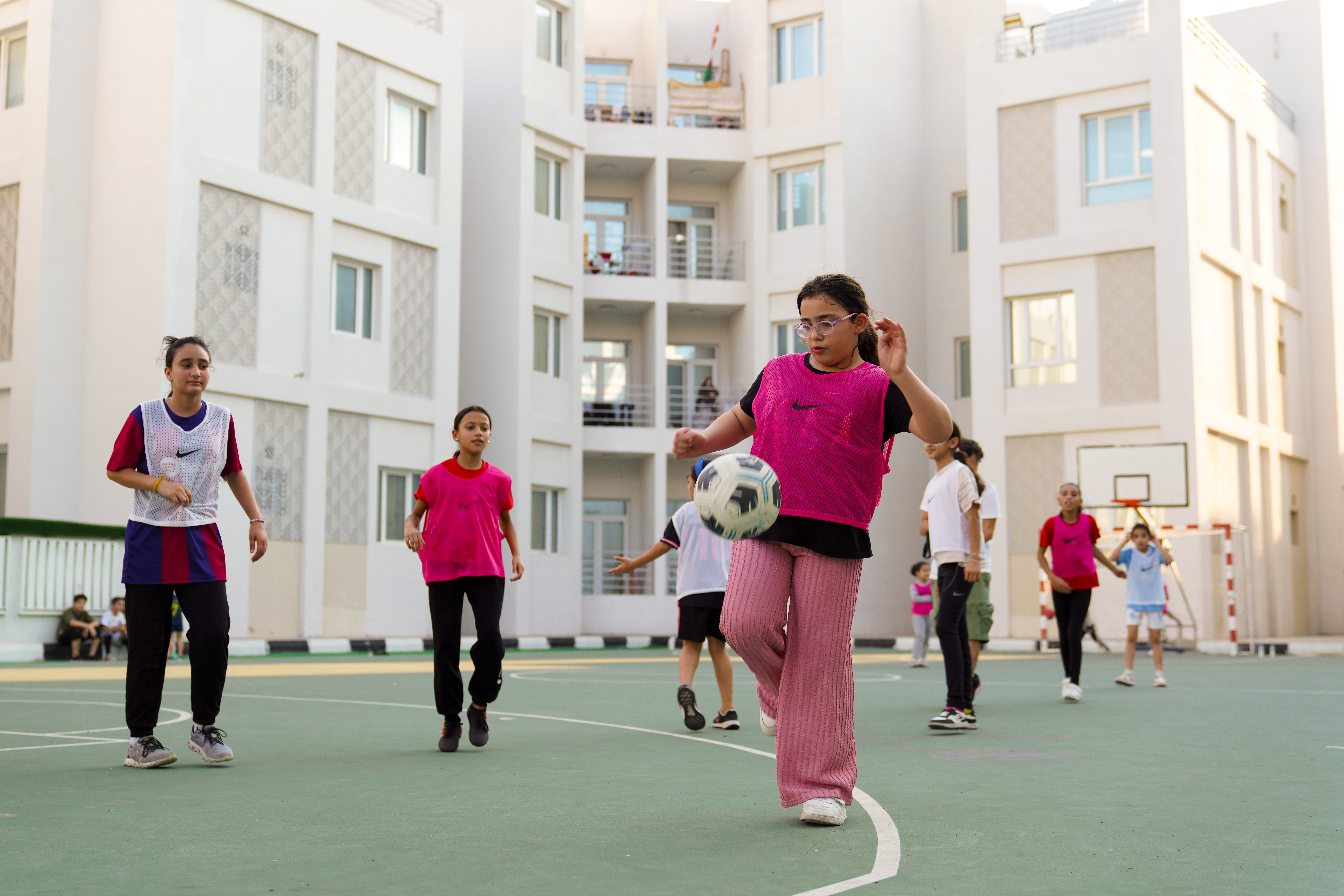 Football helps heal Palestinian children in Qatar