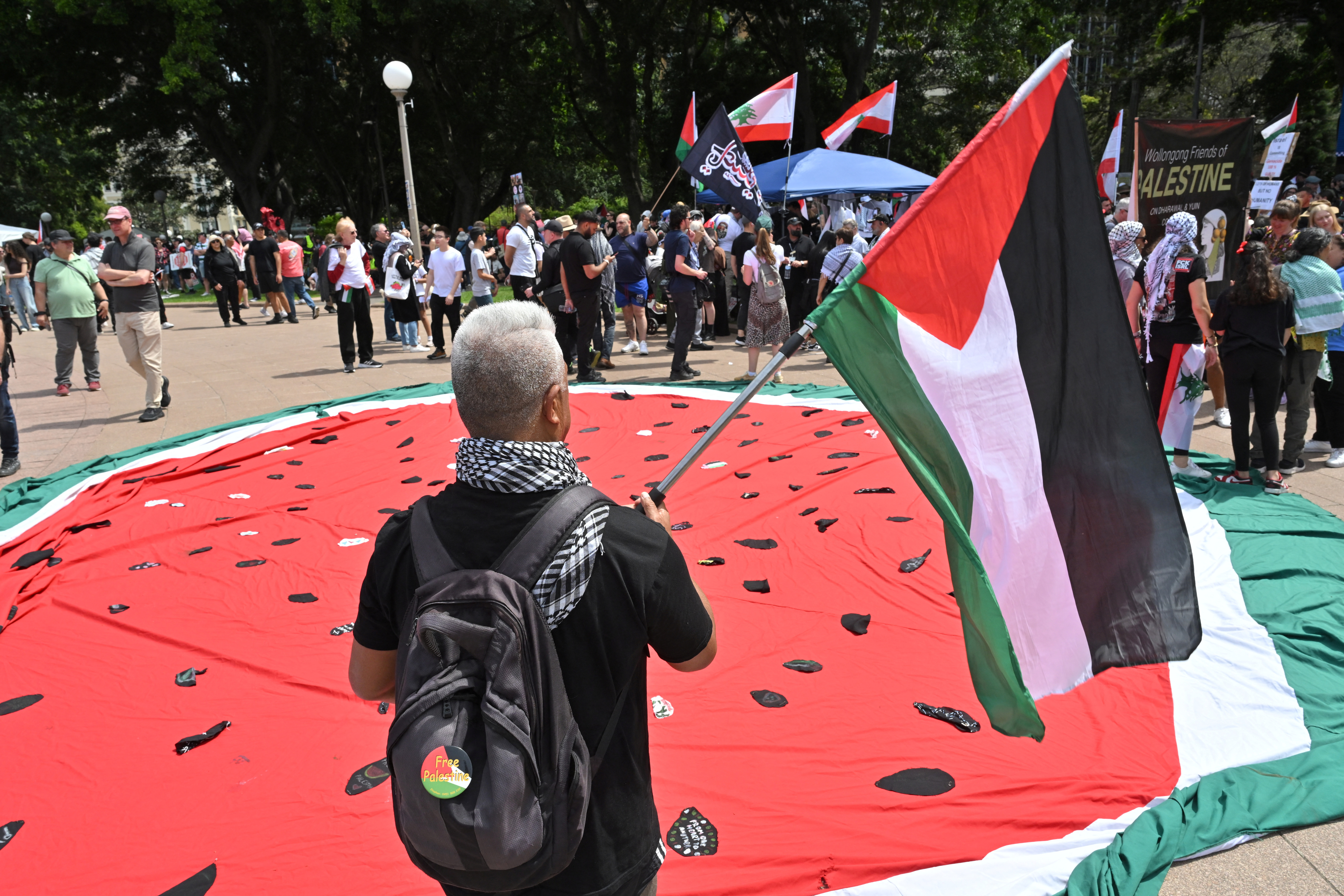 Thousands march worldwide for Gaza and Lebanon