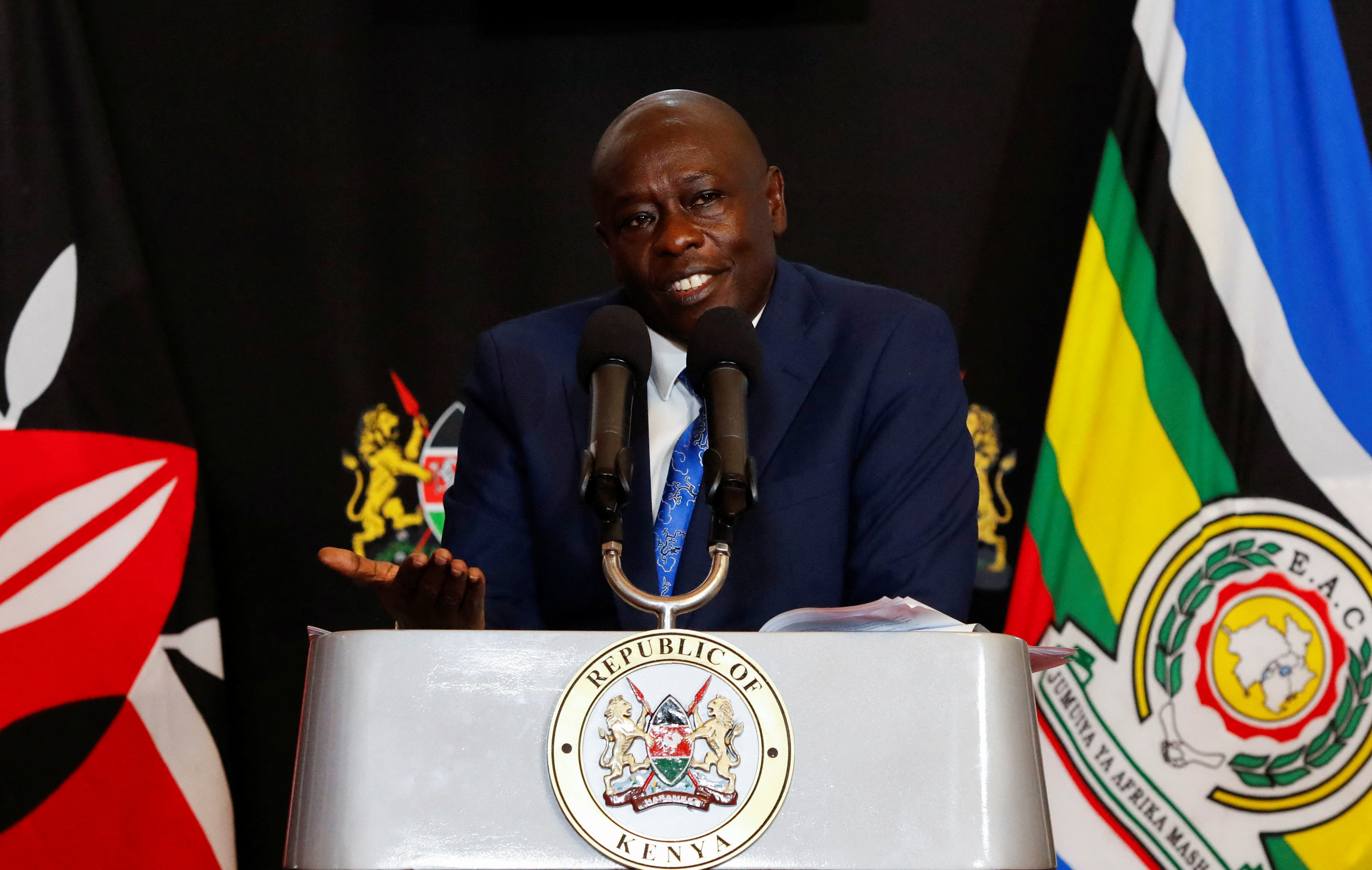 Kenya's Deputy President Rigathi Gachagua