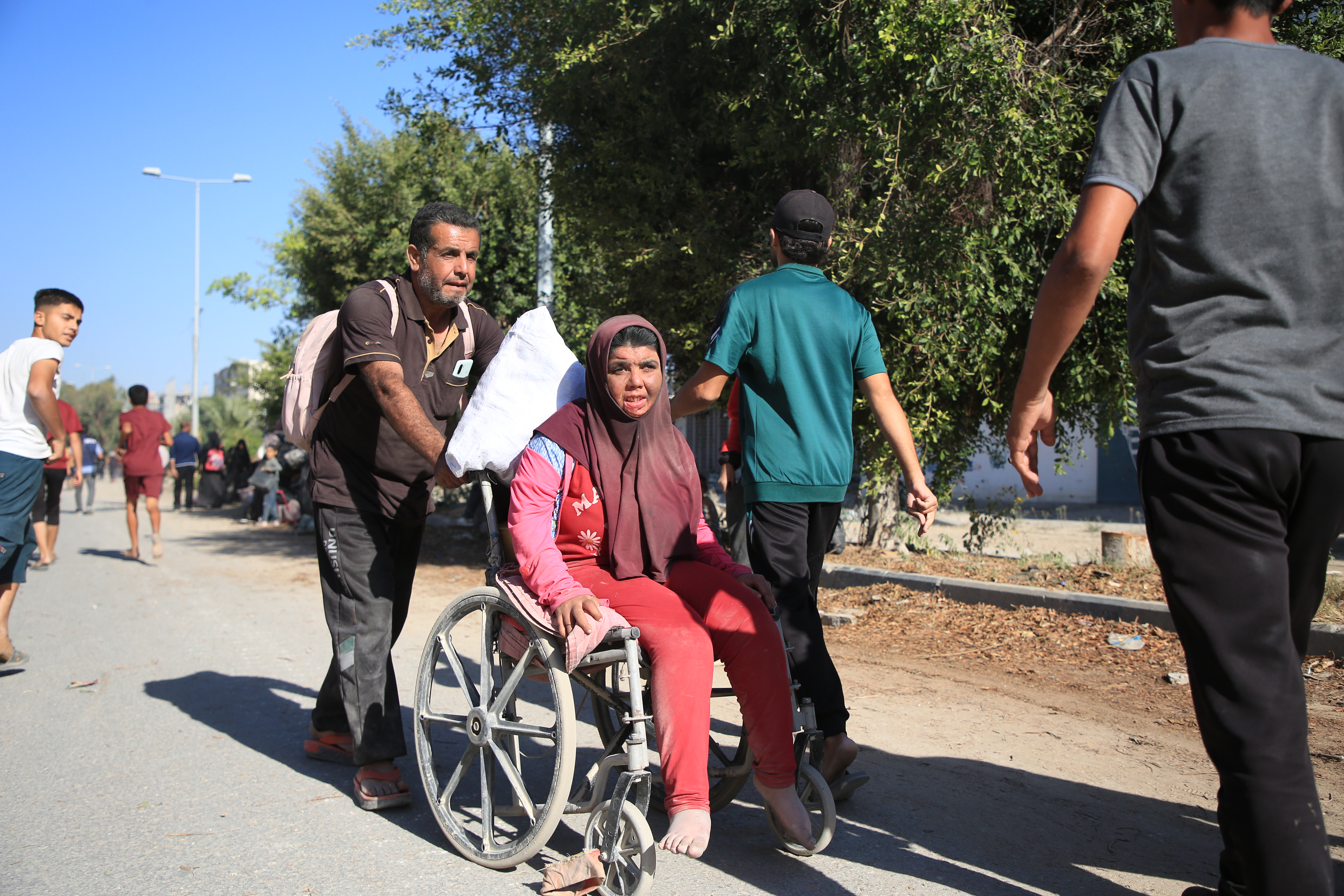 Forced migration of Gazans continues