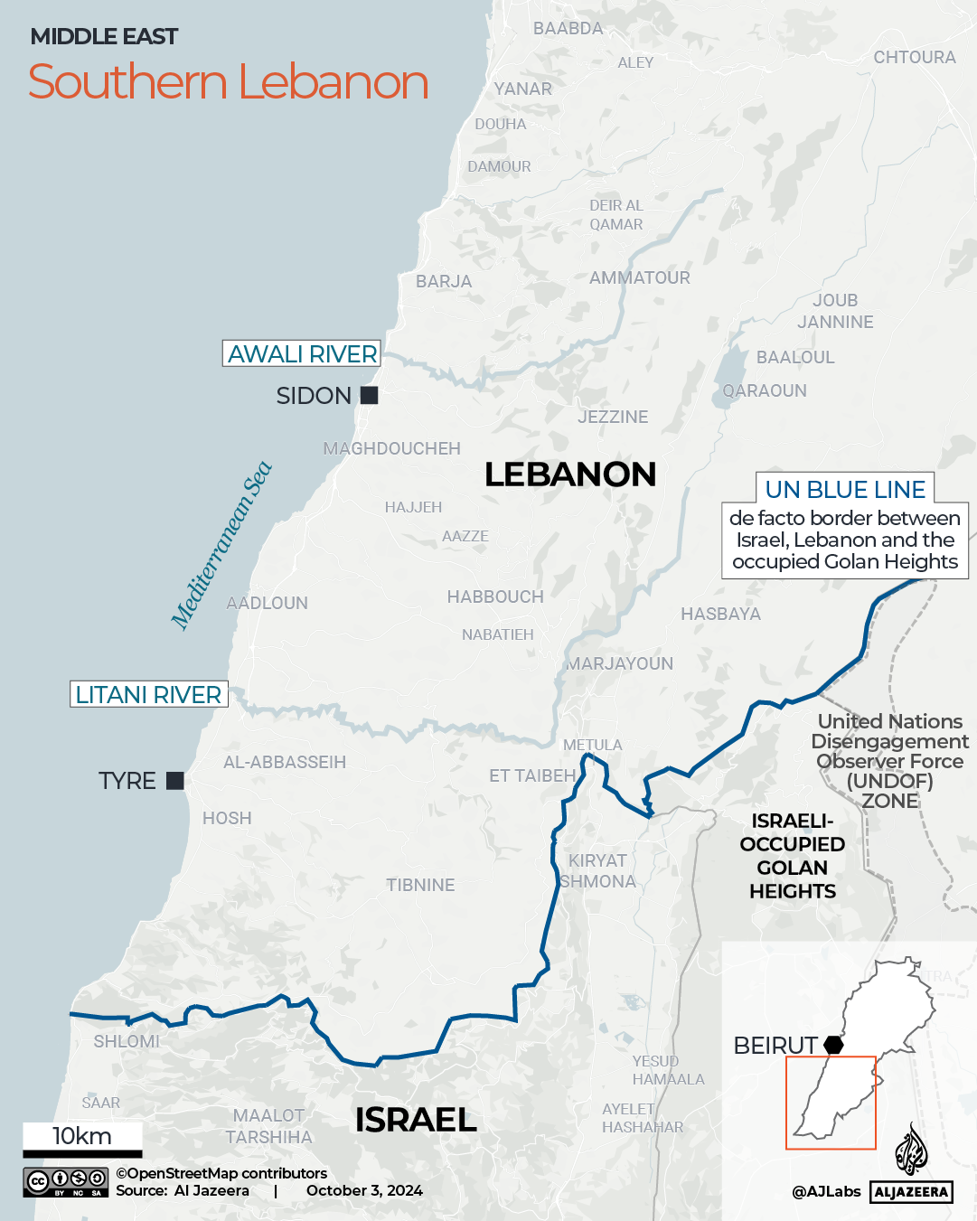 INTERACTIVE - Southern Lebanon map-1727951428