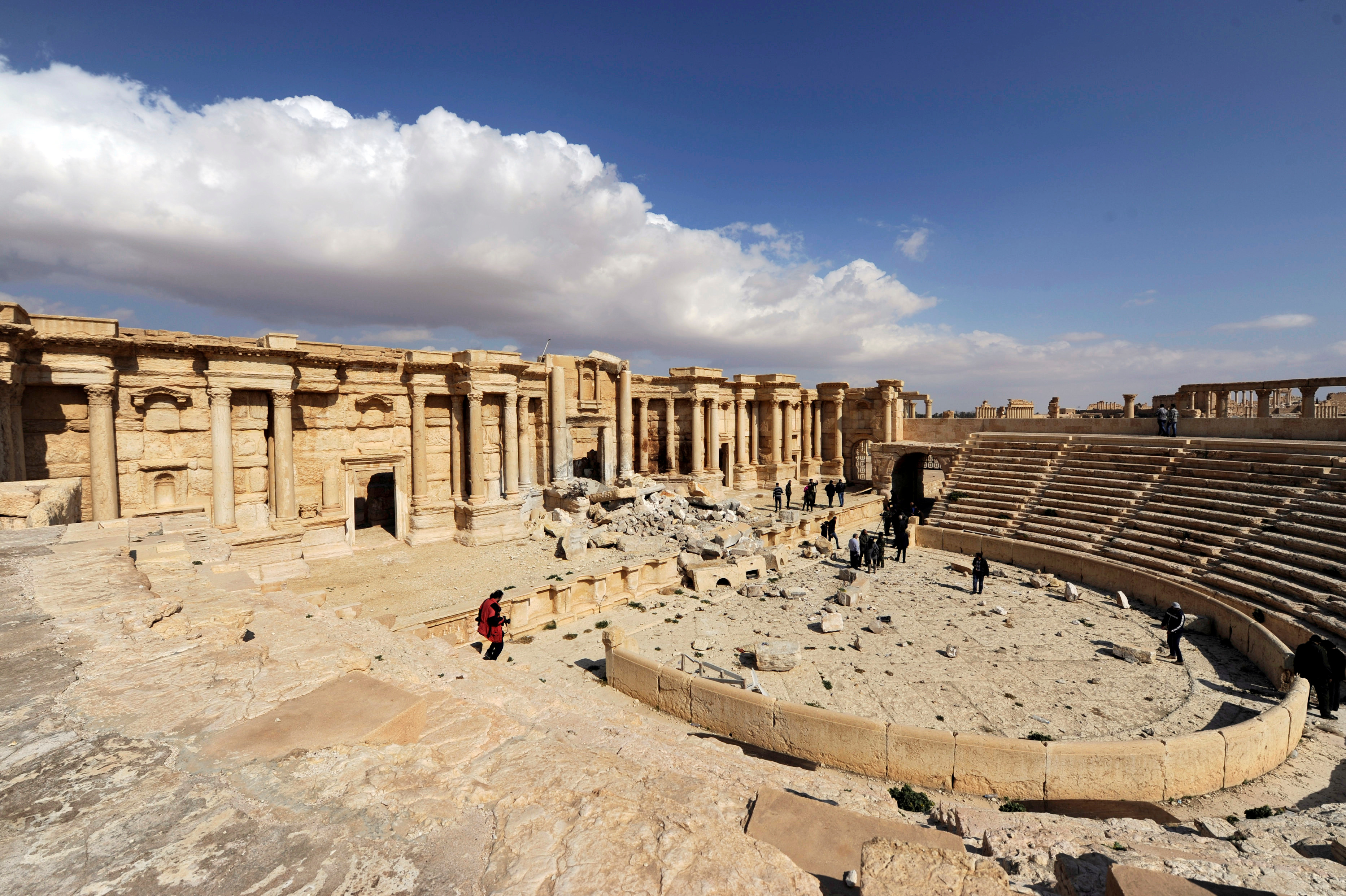 historic city of Palmyra, Syria