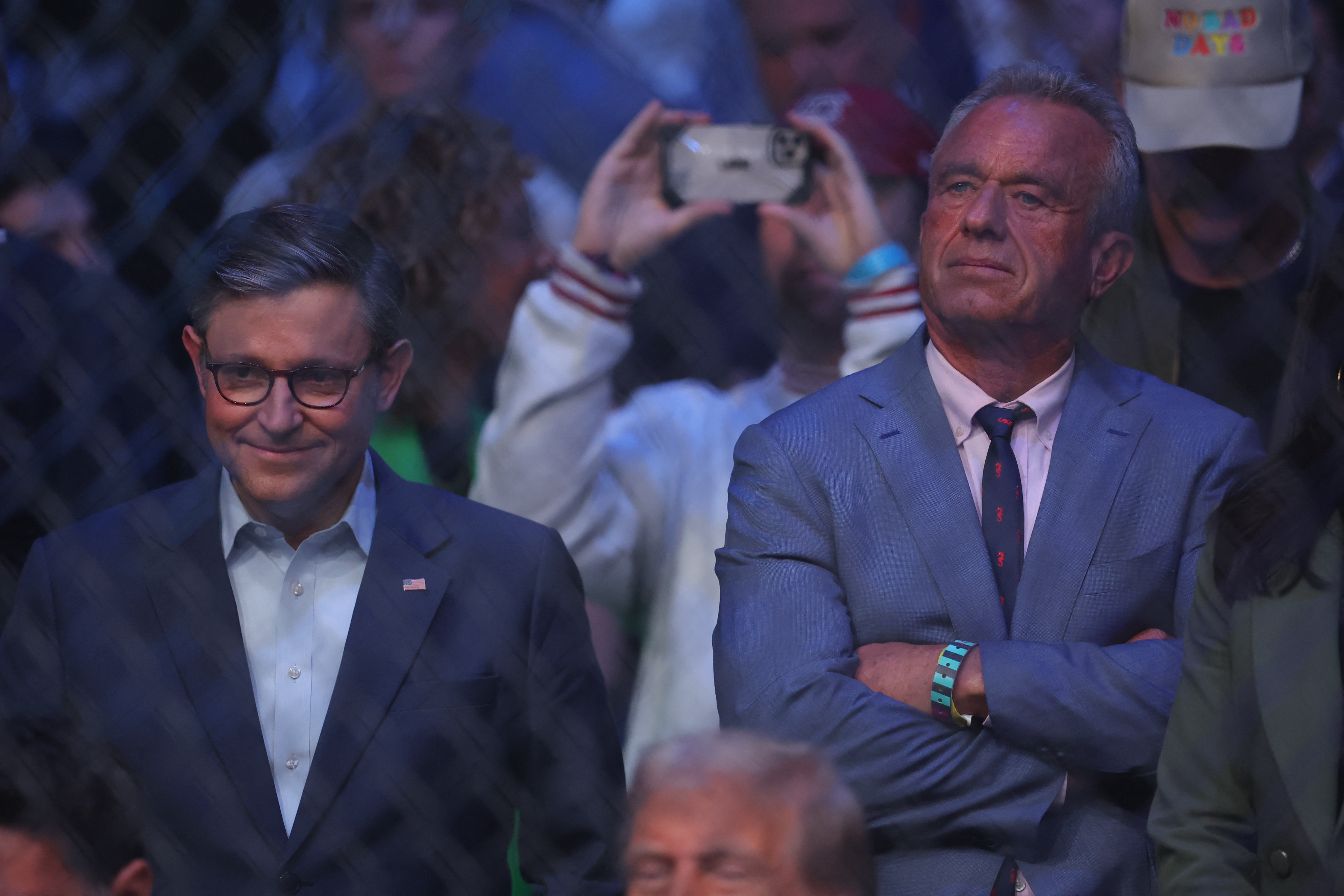 Jon Jones sends Stipe Miocic into retirement in front of Trump