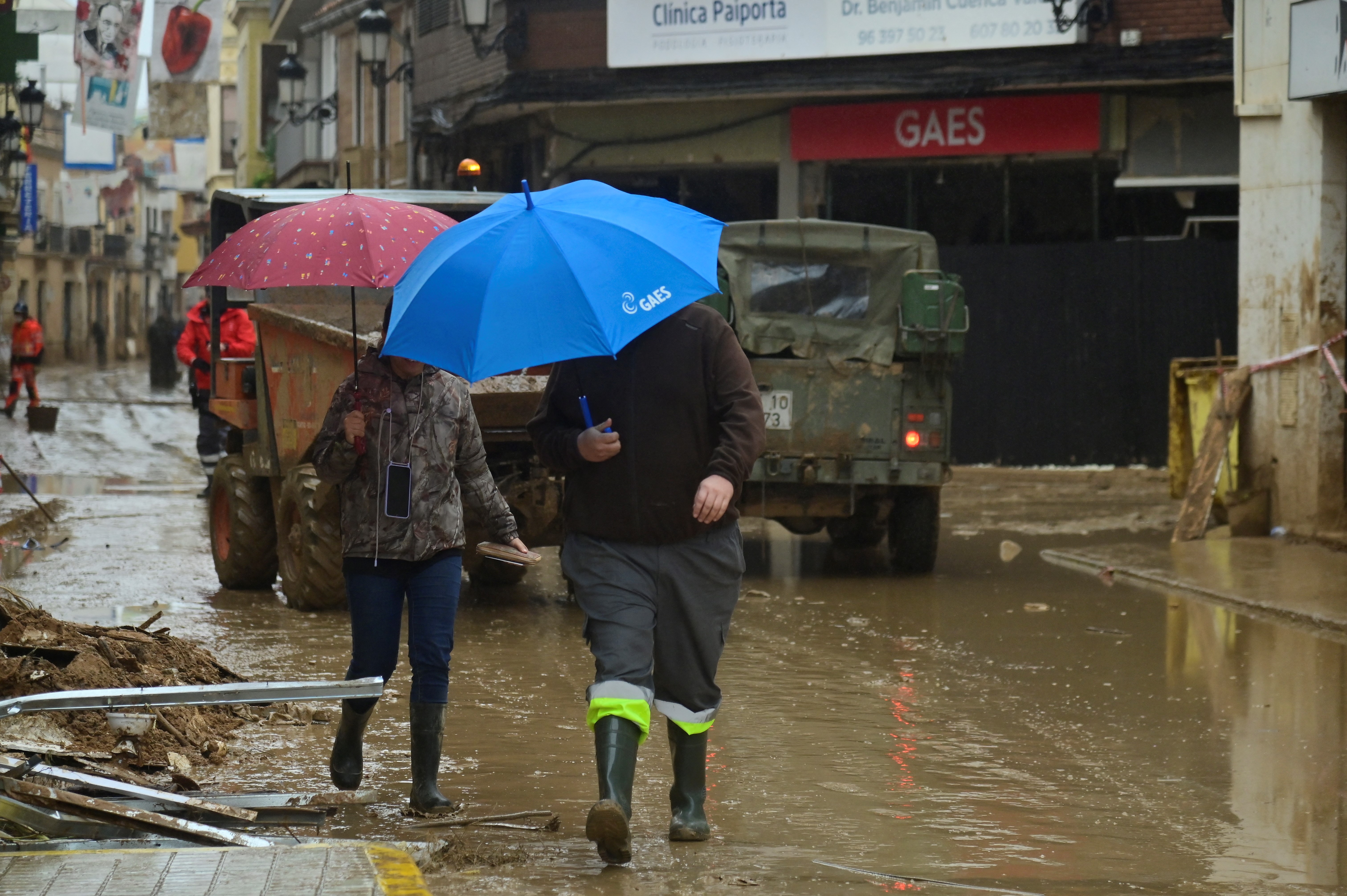 Heavy rains lash Spain after deadly floods