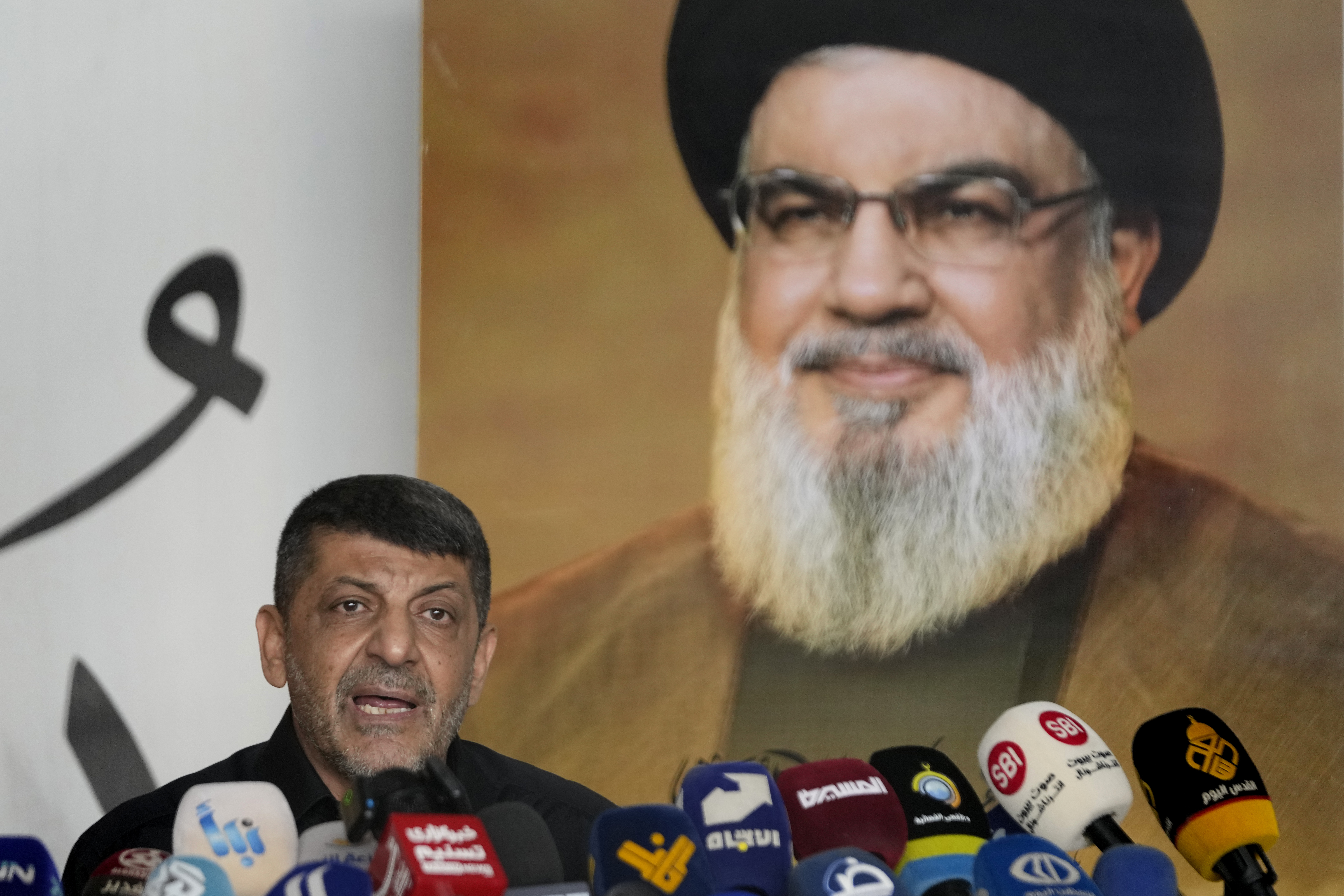 Hezbollah's chief spokesman Mohammed Afif