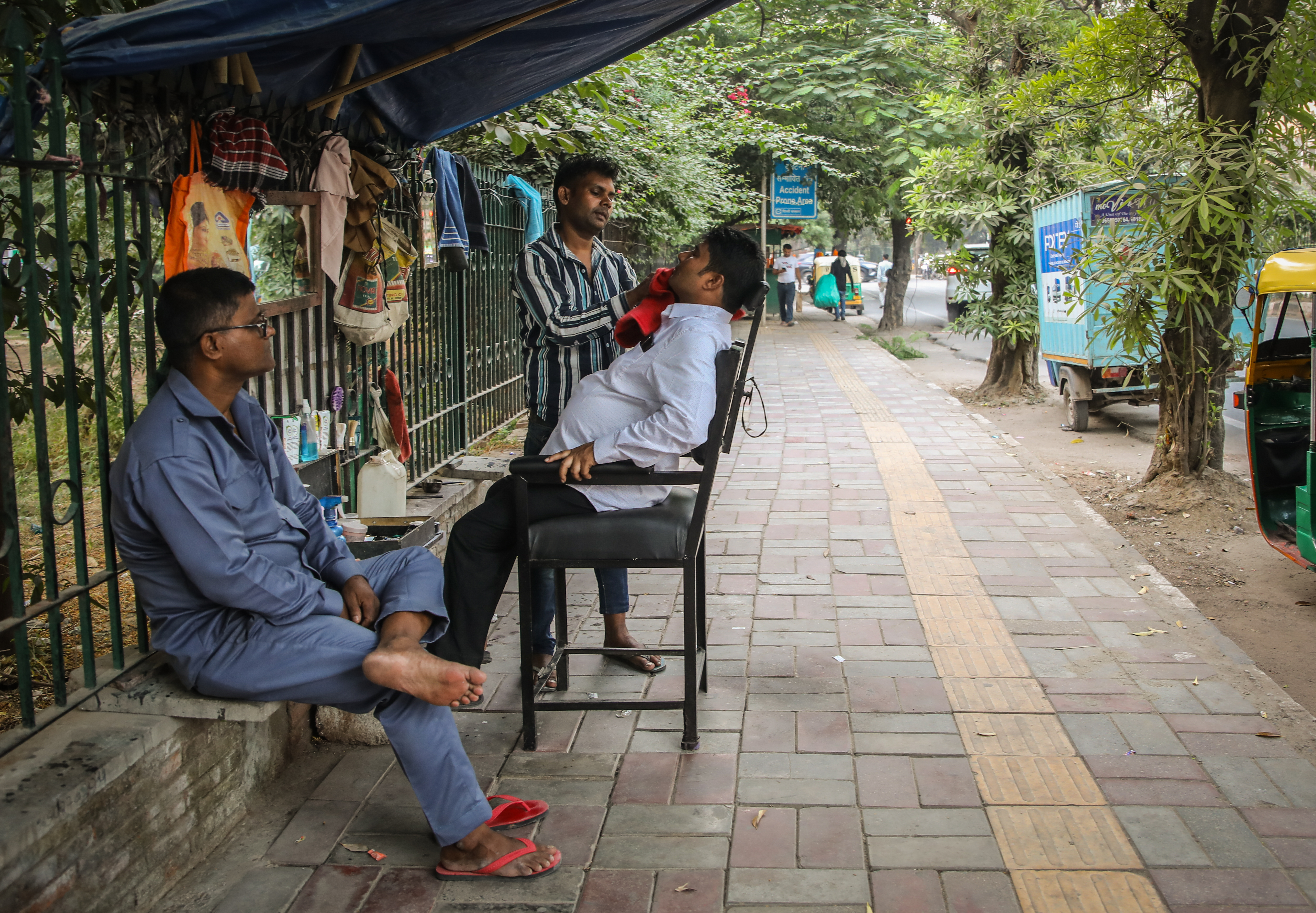Delhi barbers