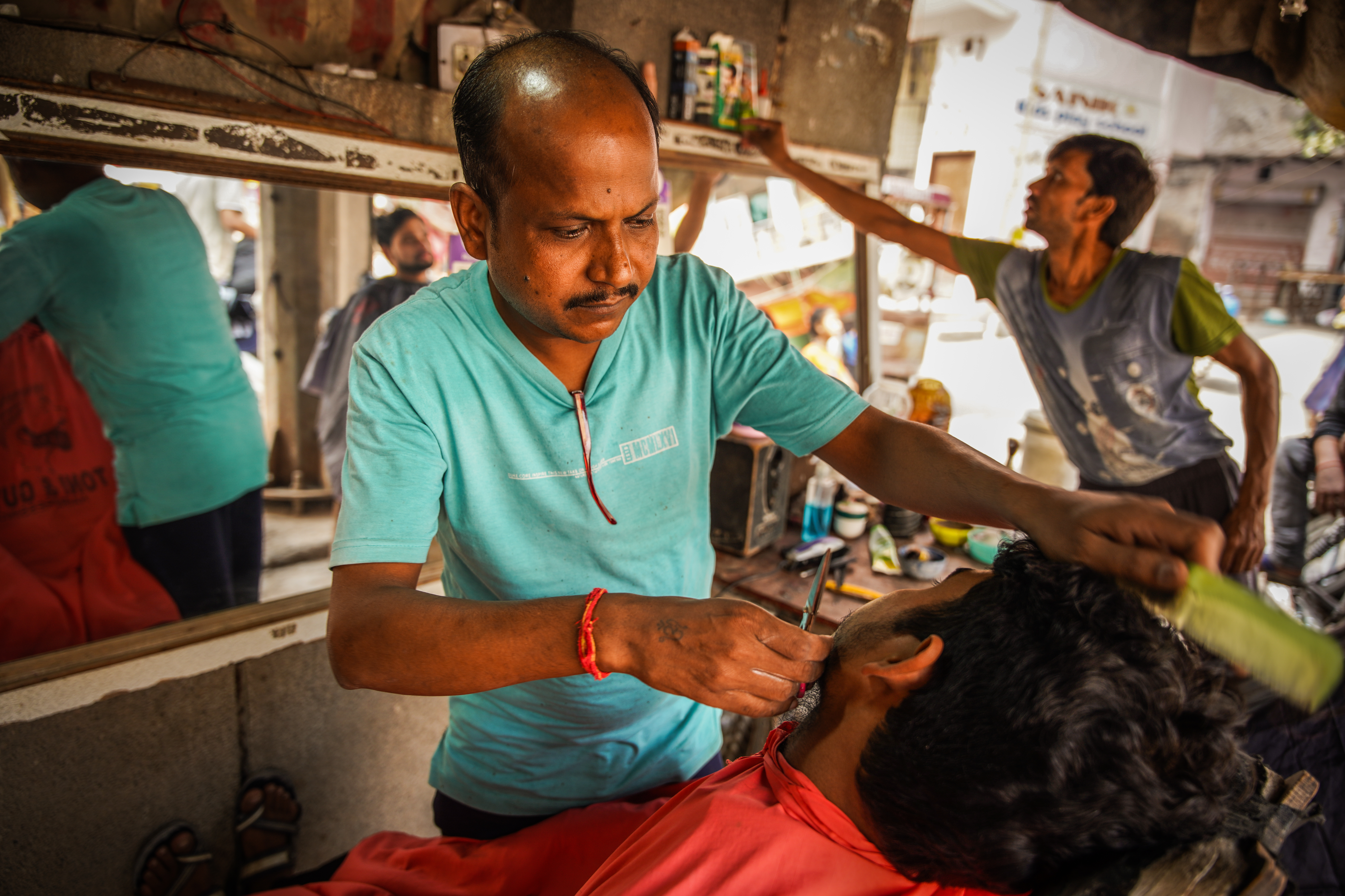 Delhi barbers