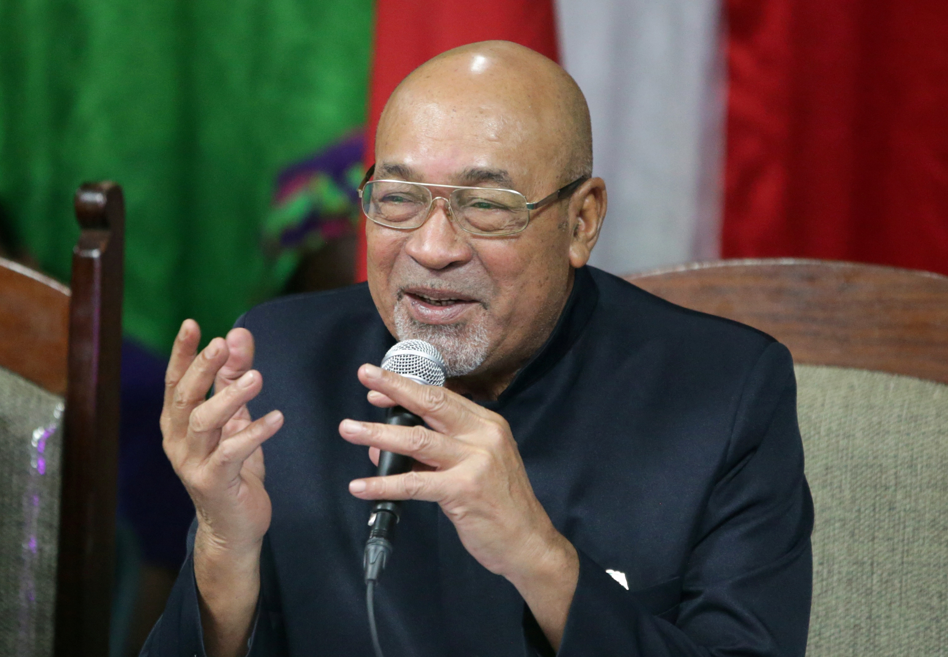 Suriname's former President Desi Bouterse