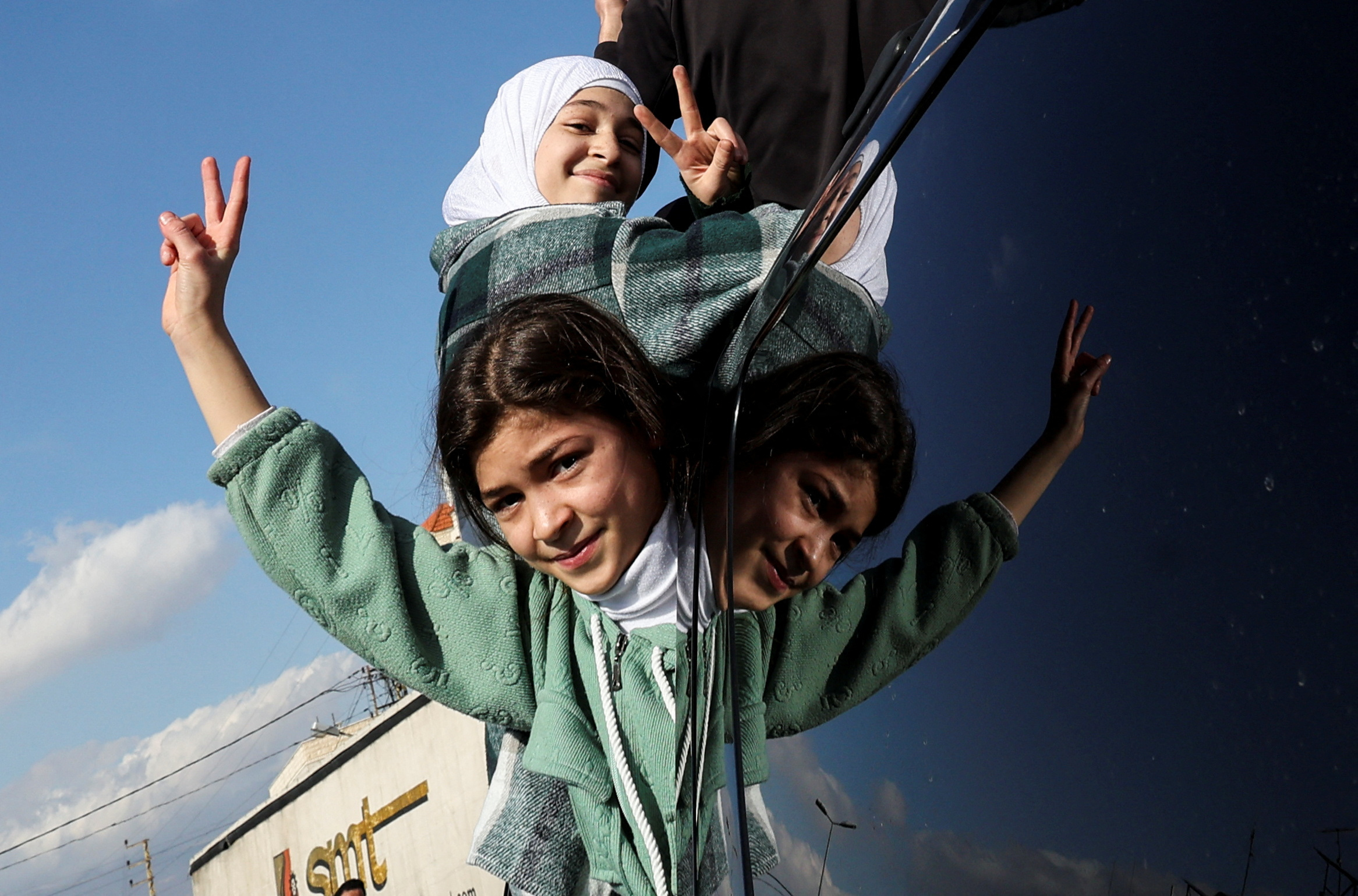 Syrians is Masnaa, Lebanon