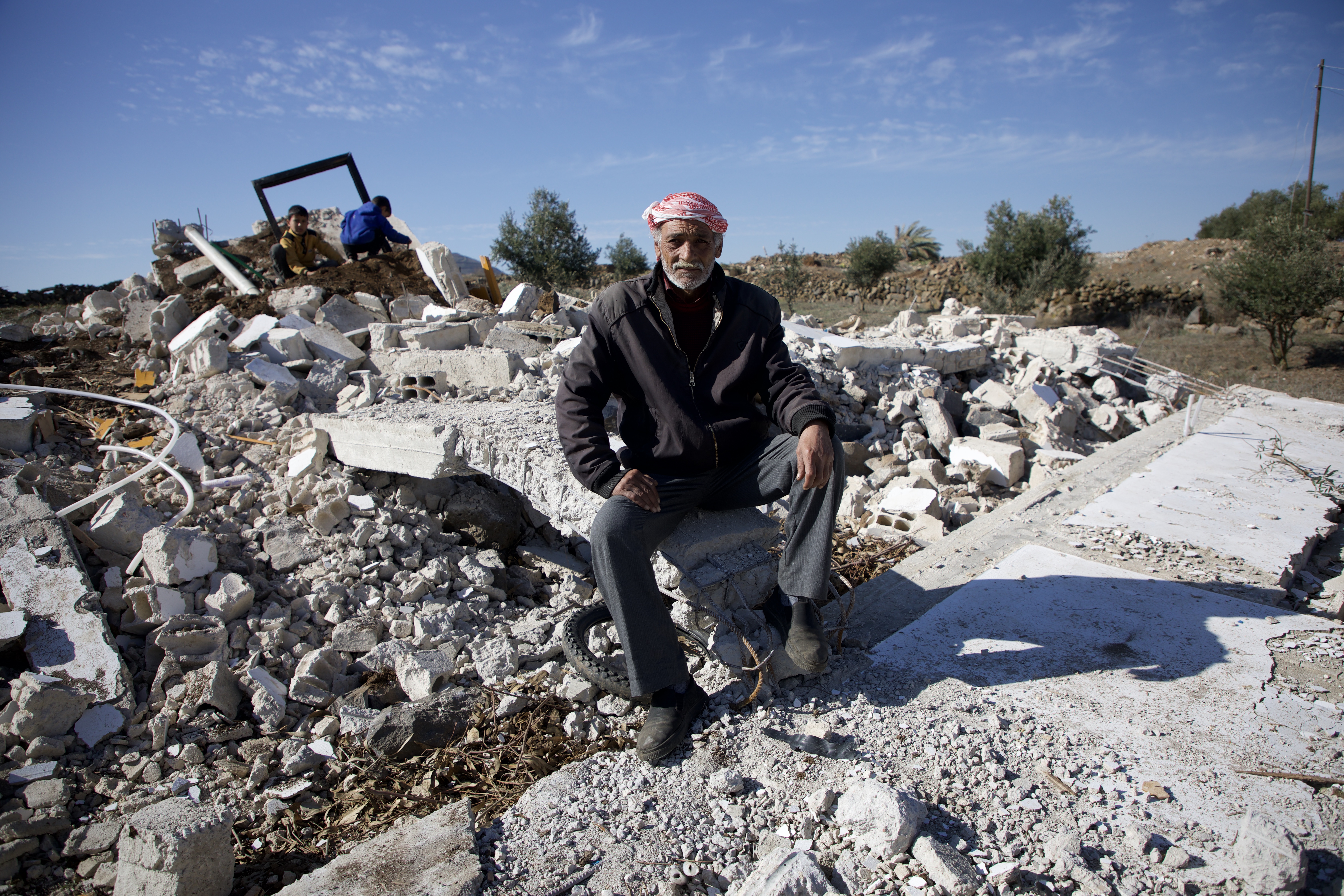 Quneitra home demolitions by Israel