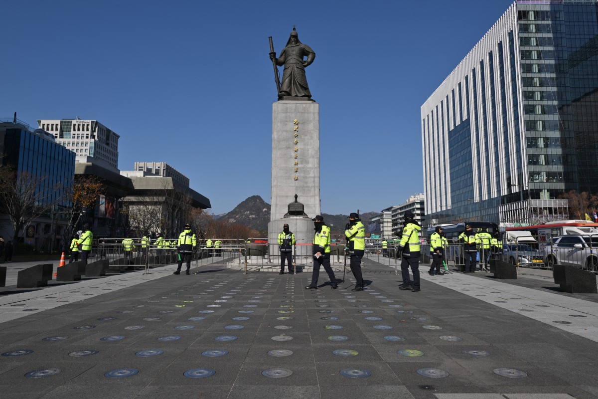 Protests for South Korean president to step down over martial law bid