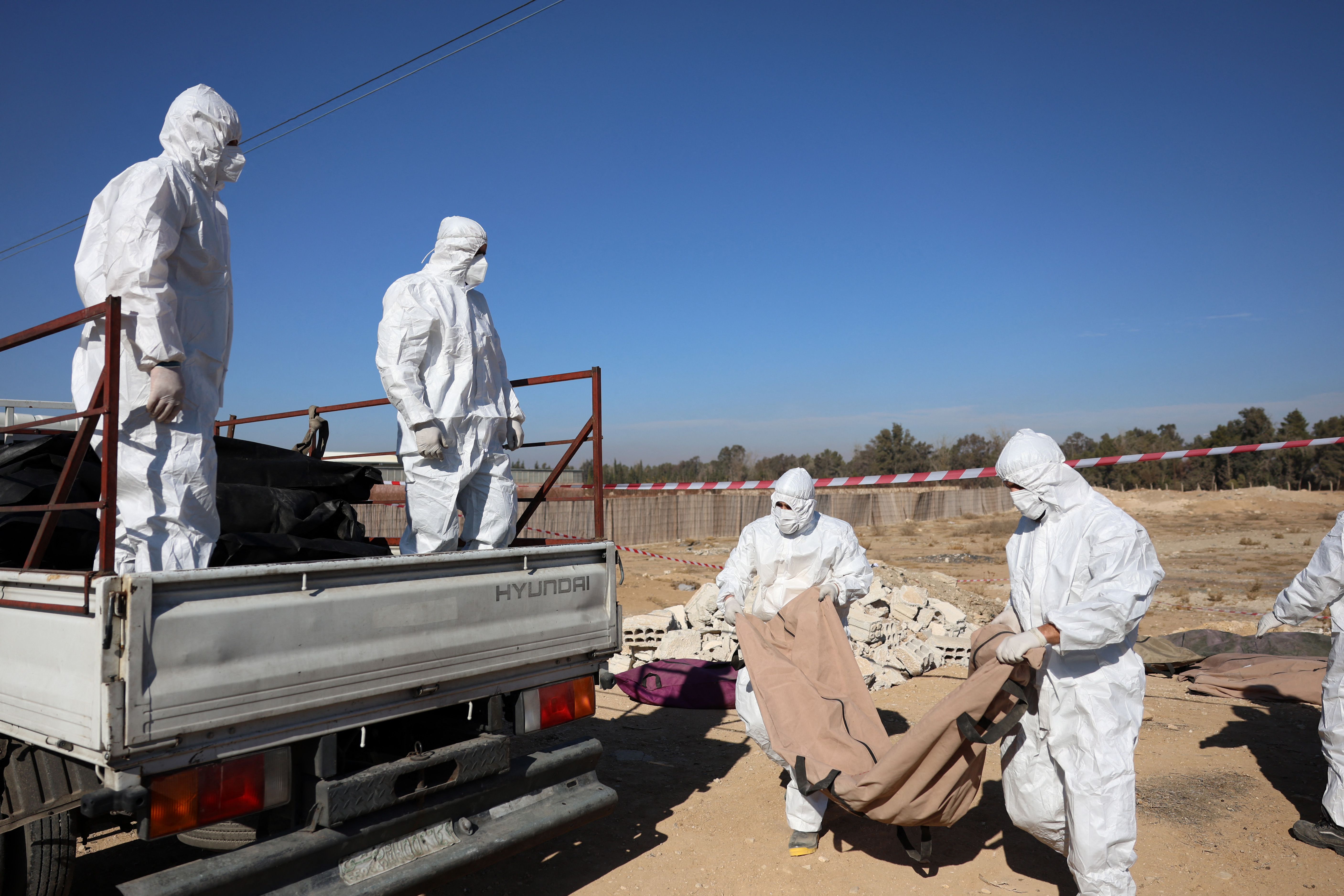 Mass grave found in Damascus