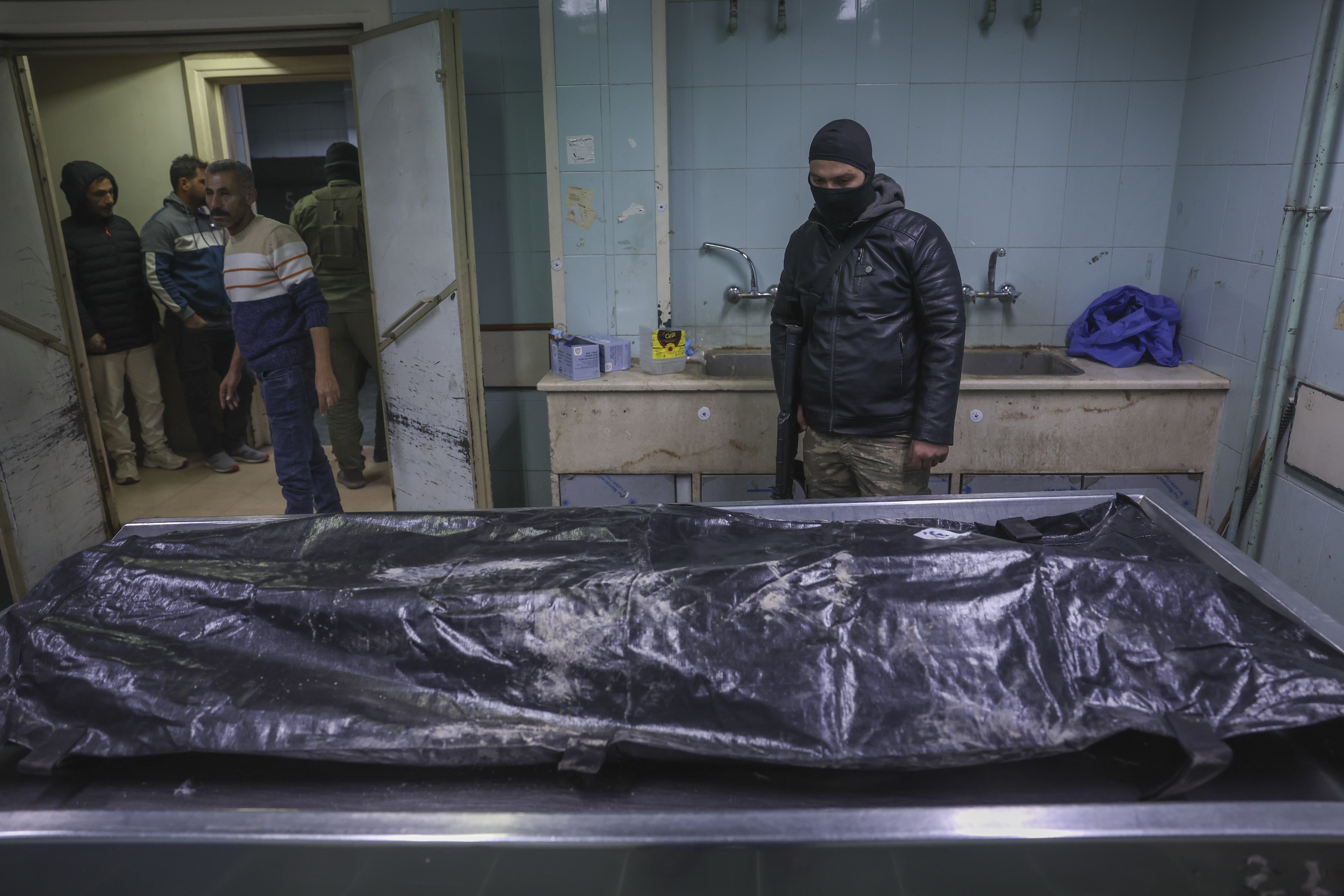 Syria Searching Morgues