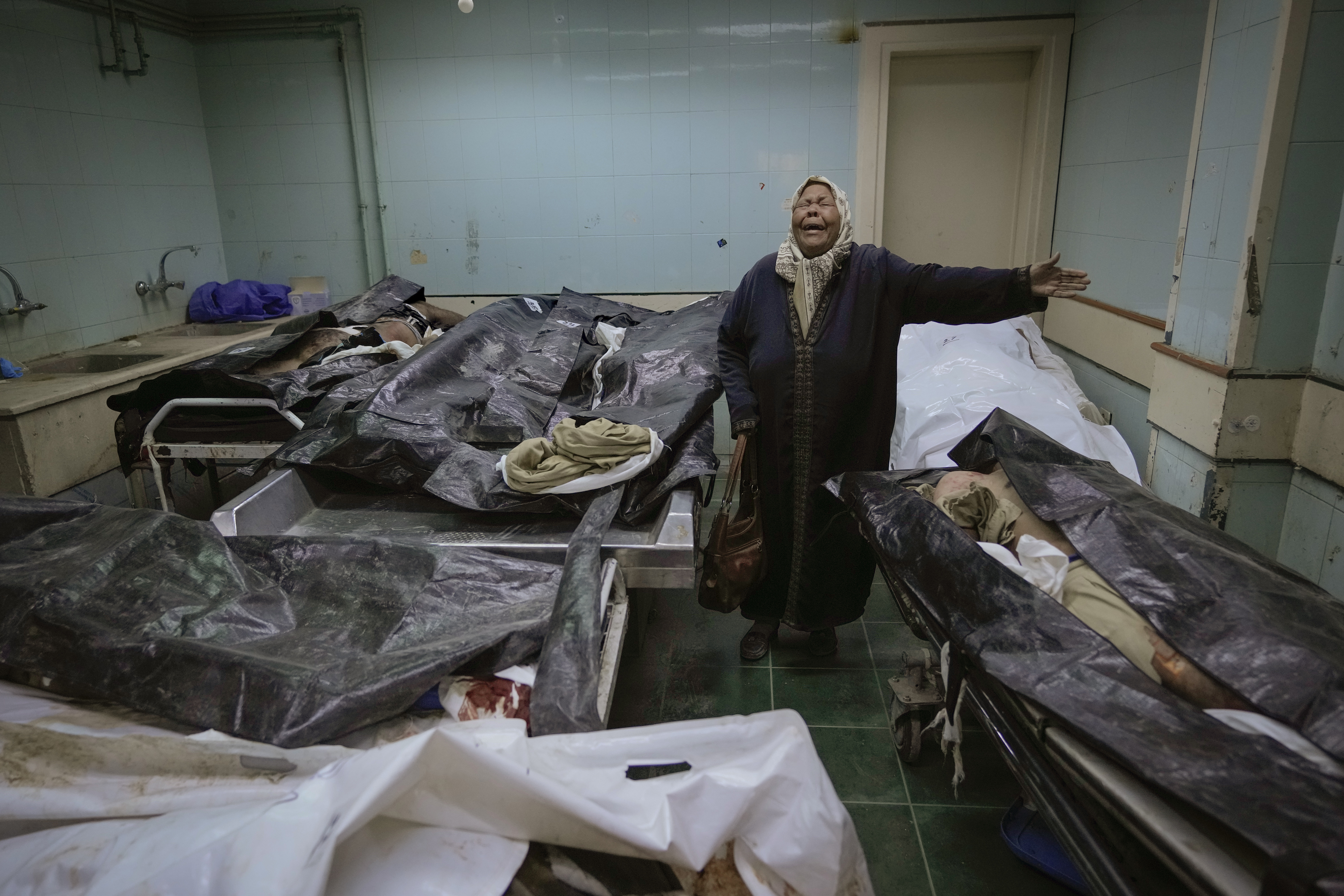 Syria Searching Morgues