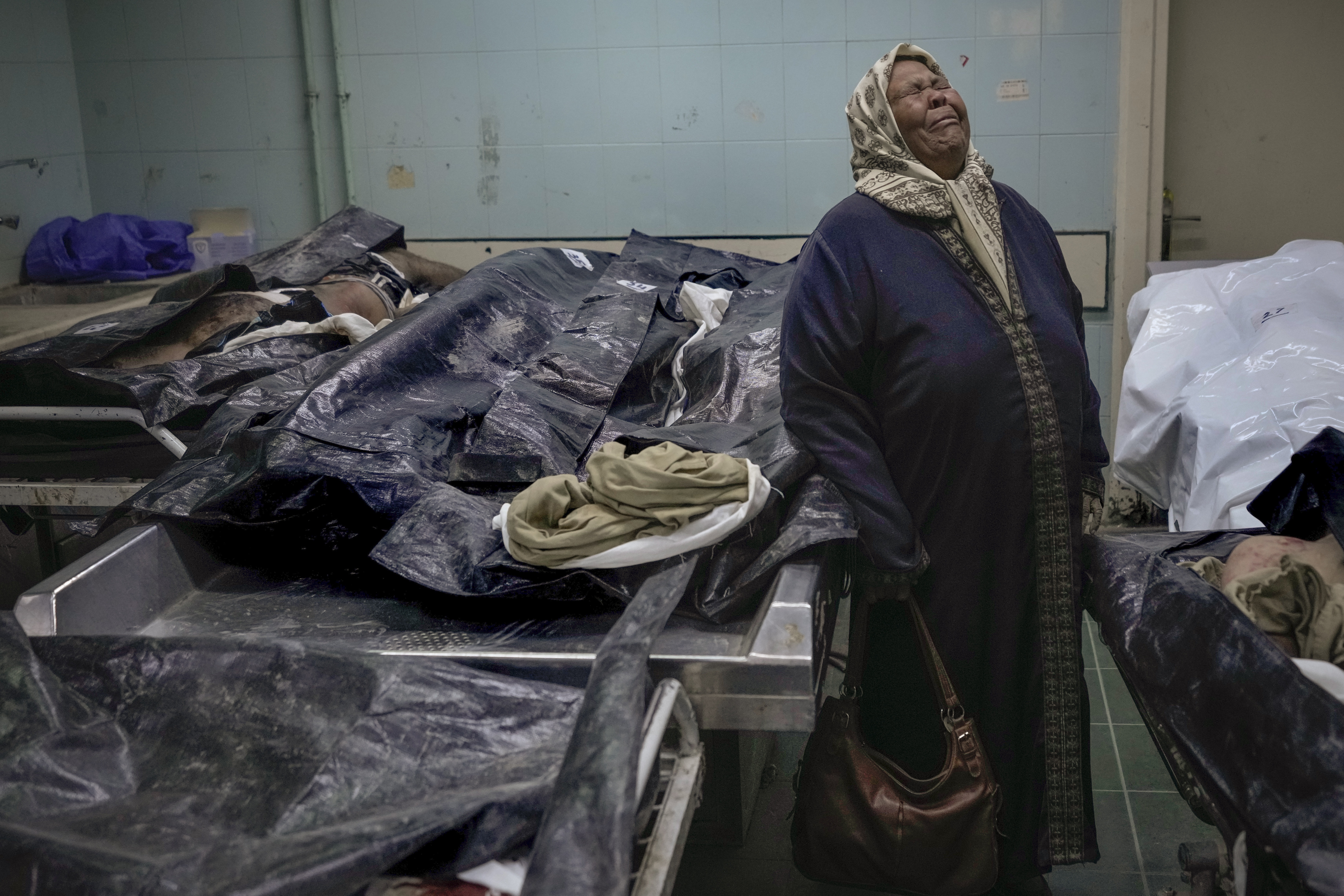 Syria Searching Morgues