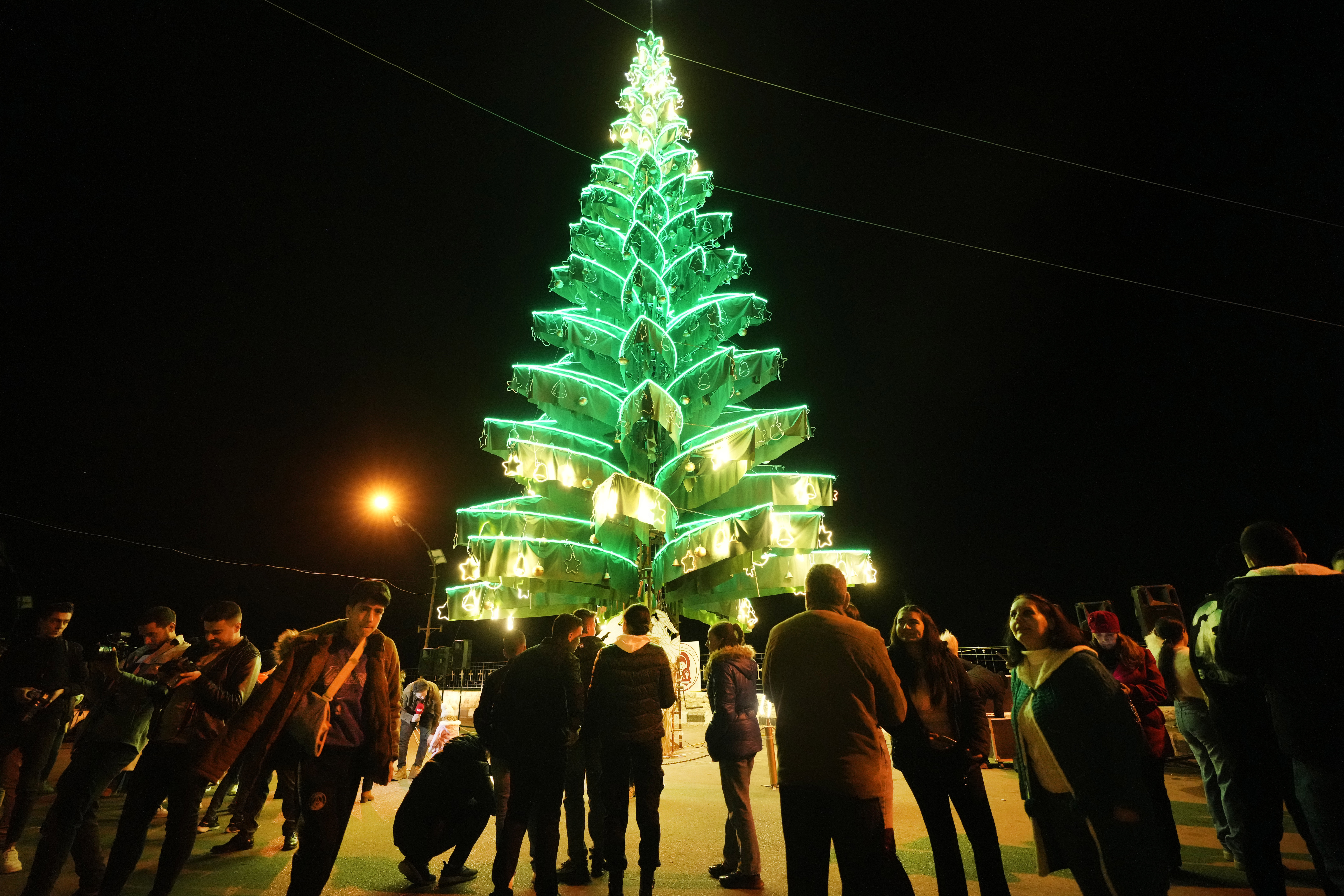 Syrians come together for rare moment of joy