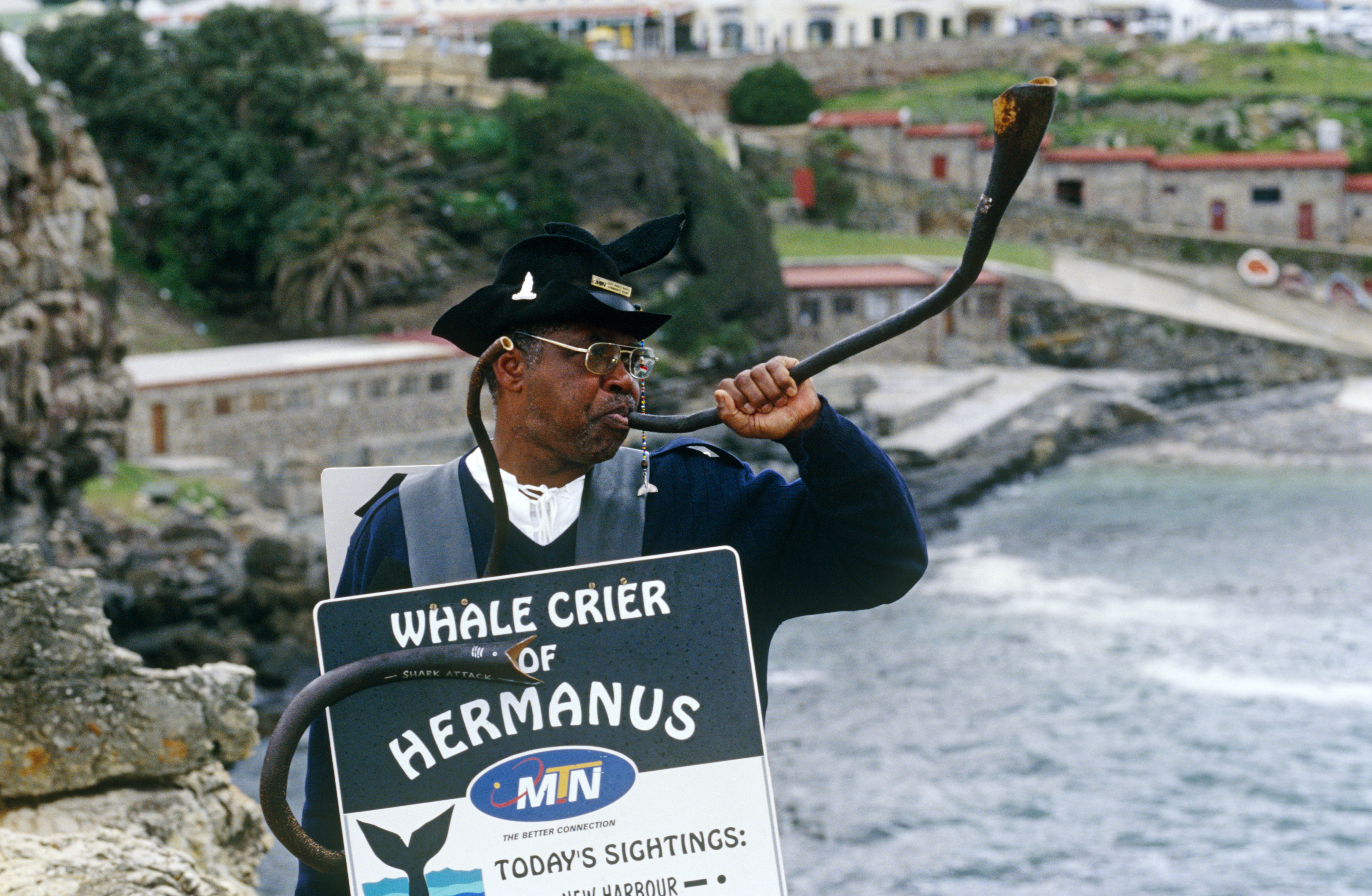 Whale crier, Hermanus, Western Cape (Photo by Hoberman Collection/Universal Images Group via Getty Images)