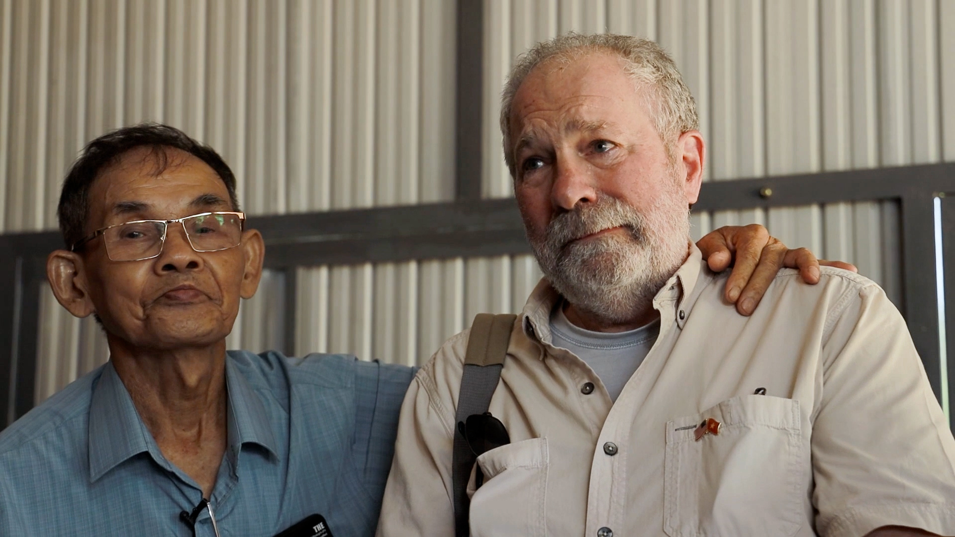 Major Thuy with Steve Hassett