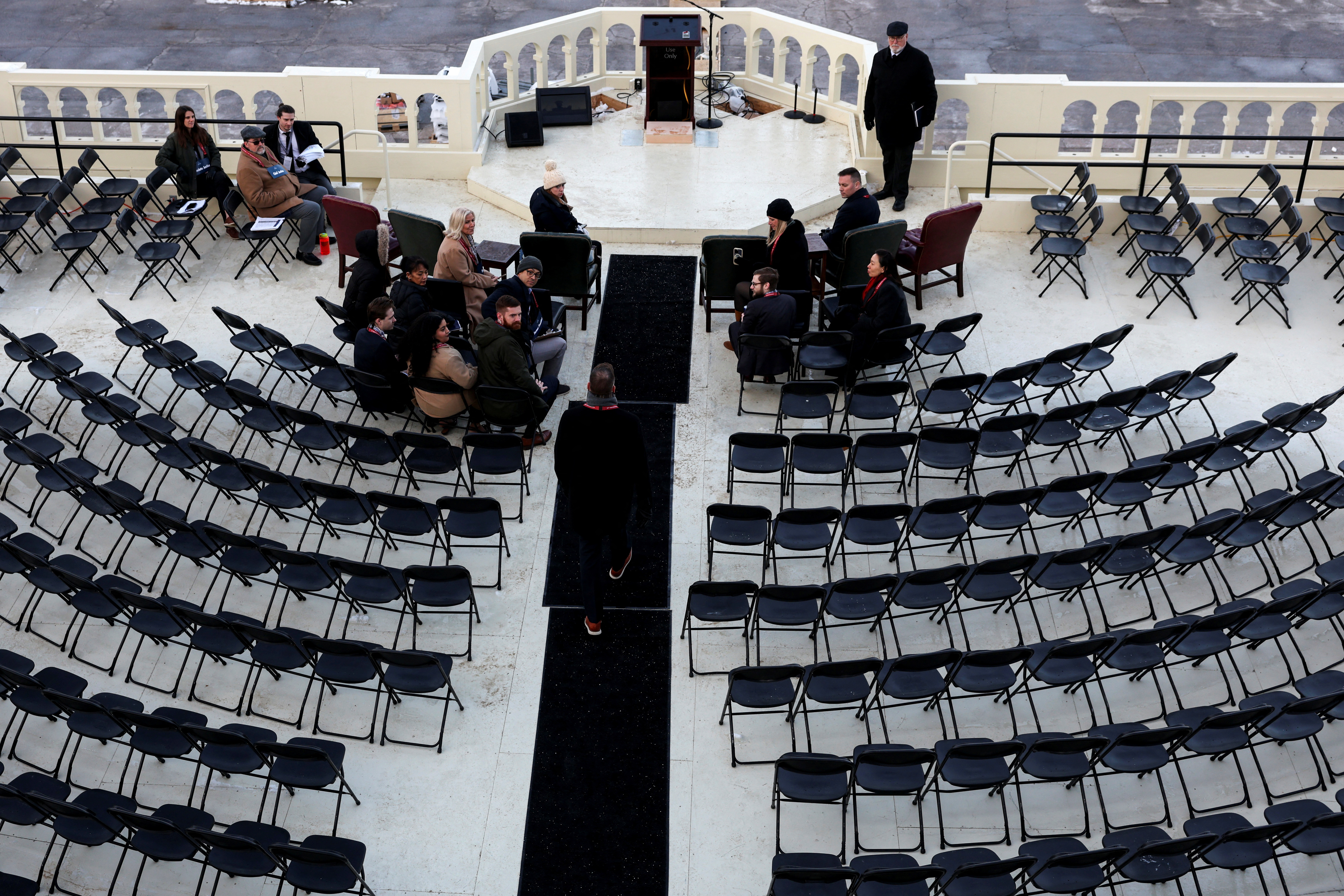 Trump inauguration rehearsal