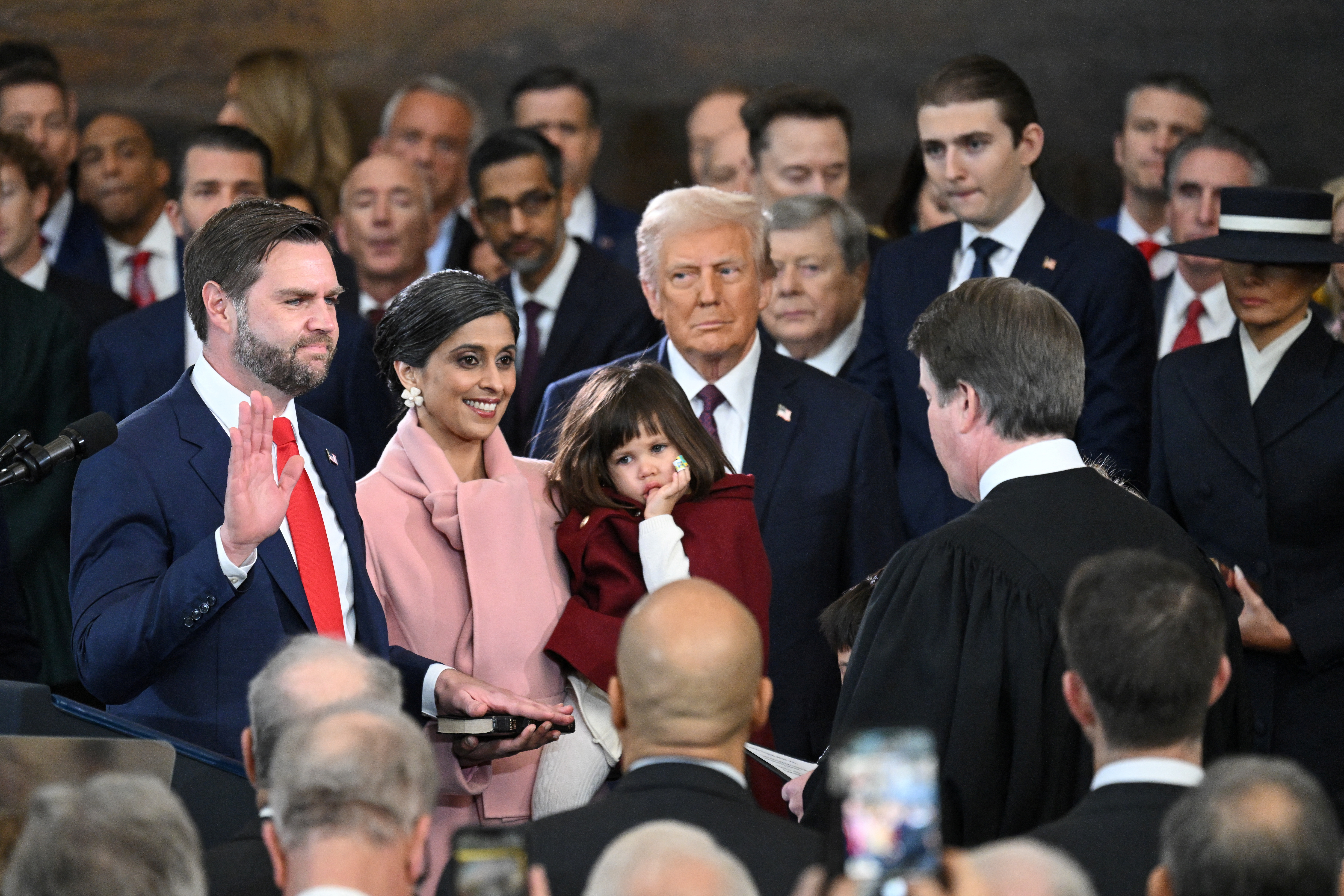 Donald Trump has been sworn in as the 47th president