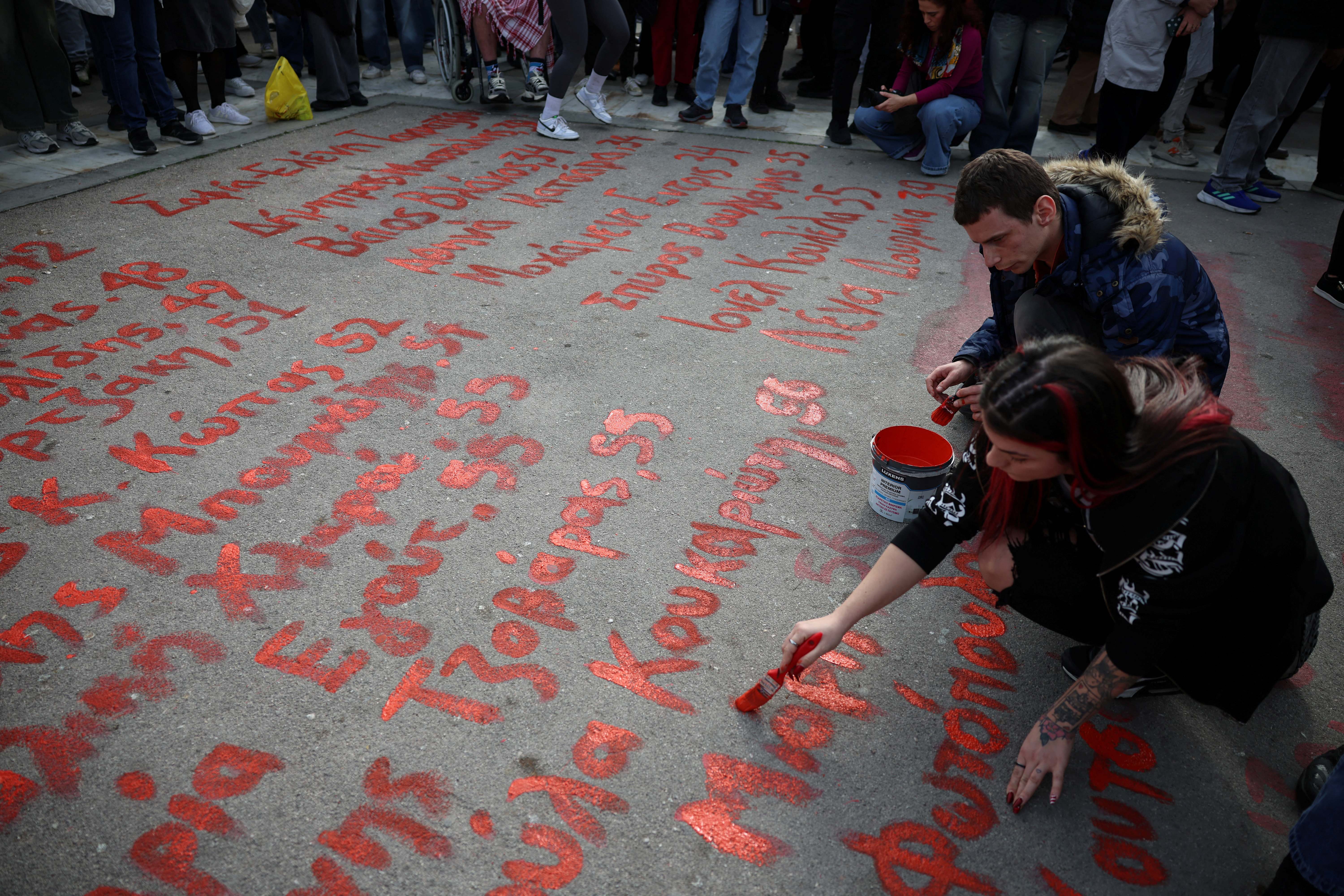 Thousands march in Greece to demand justice for train wreck victims
