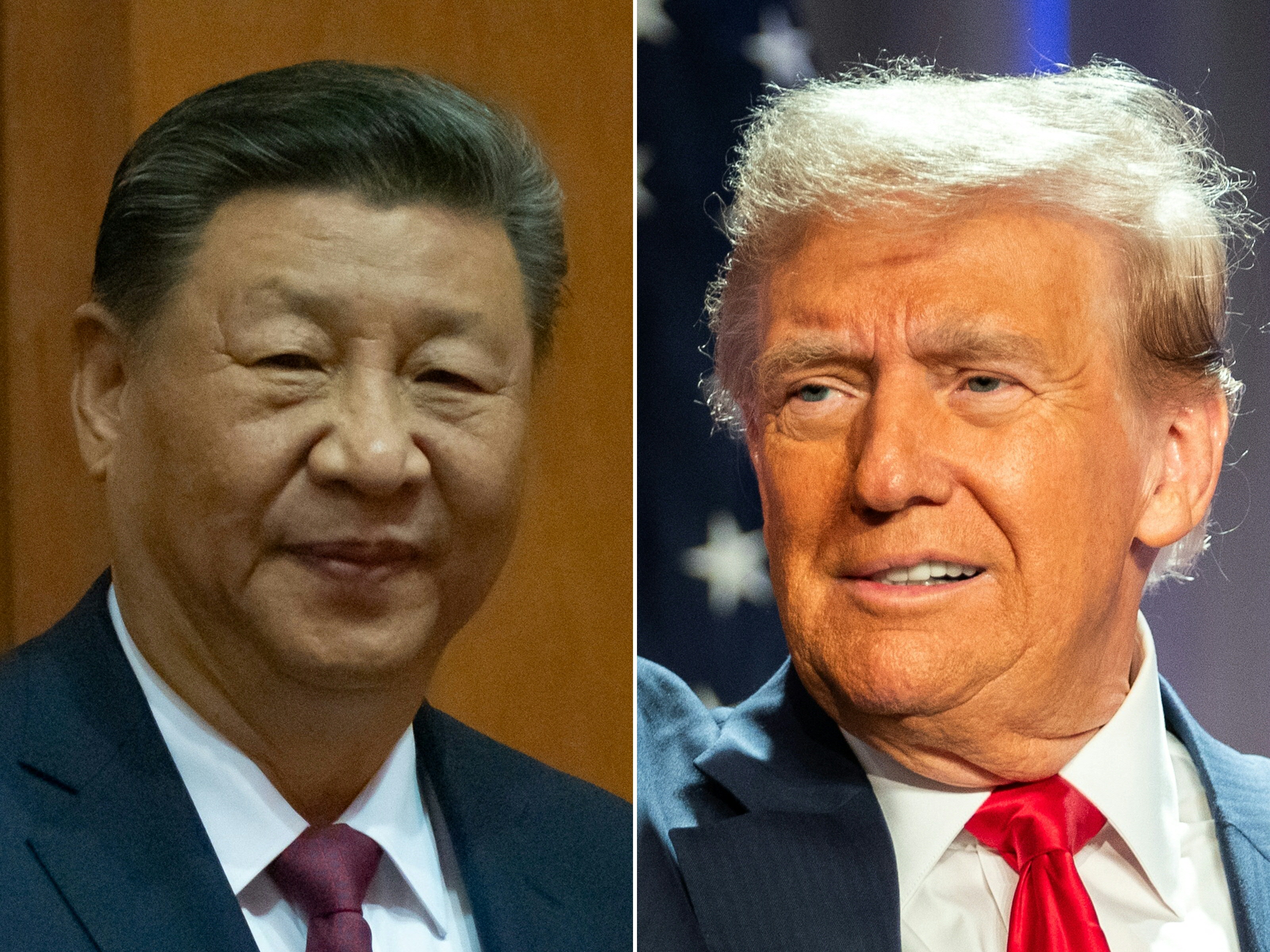 China's President Xi Jinping and US President Donald Trump