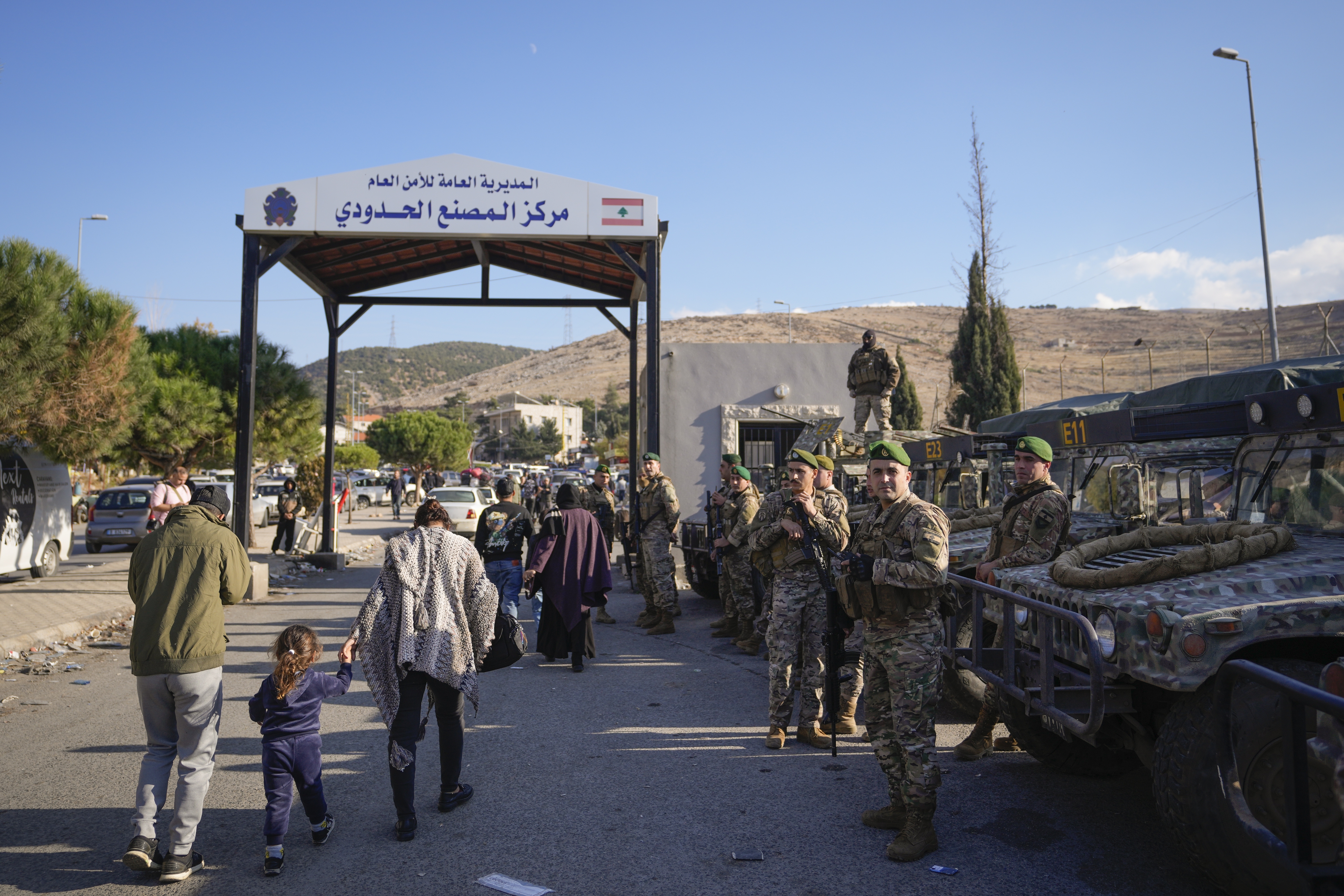 Abdul Rahman al-Qaradawi was detained as he crossed into Lebanon from Syria via the Masnaa border crossing [File: Hassan Ammar/AP Photo]