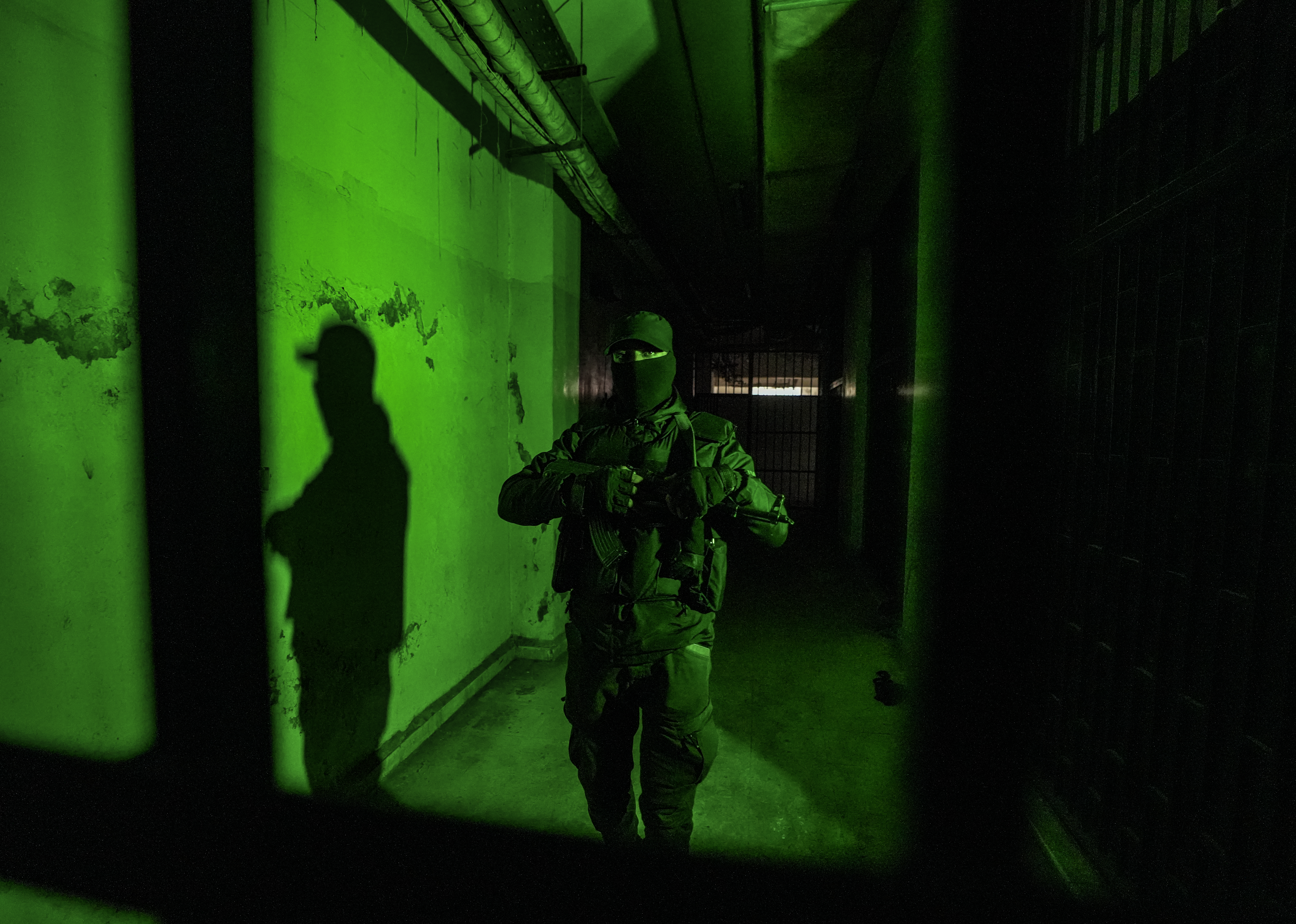 "Abu Jaber" is a former detainee in the Palestine Branch prison before becoming a prison guard after the fall of Bashar al-Assad's regime, December 20, 2024