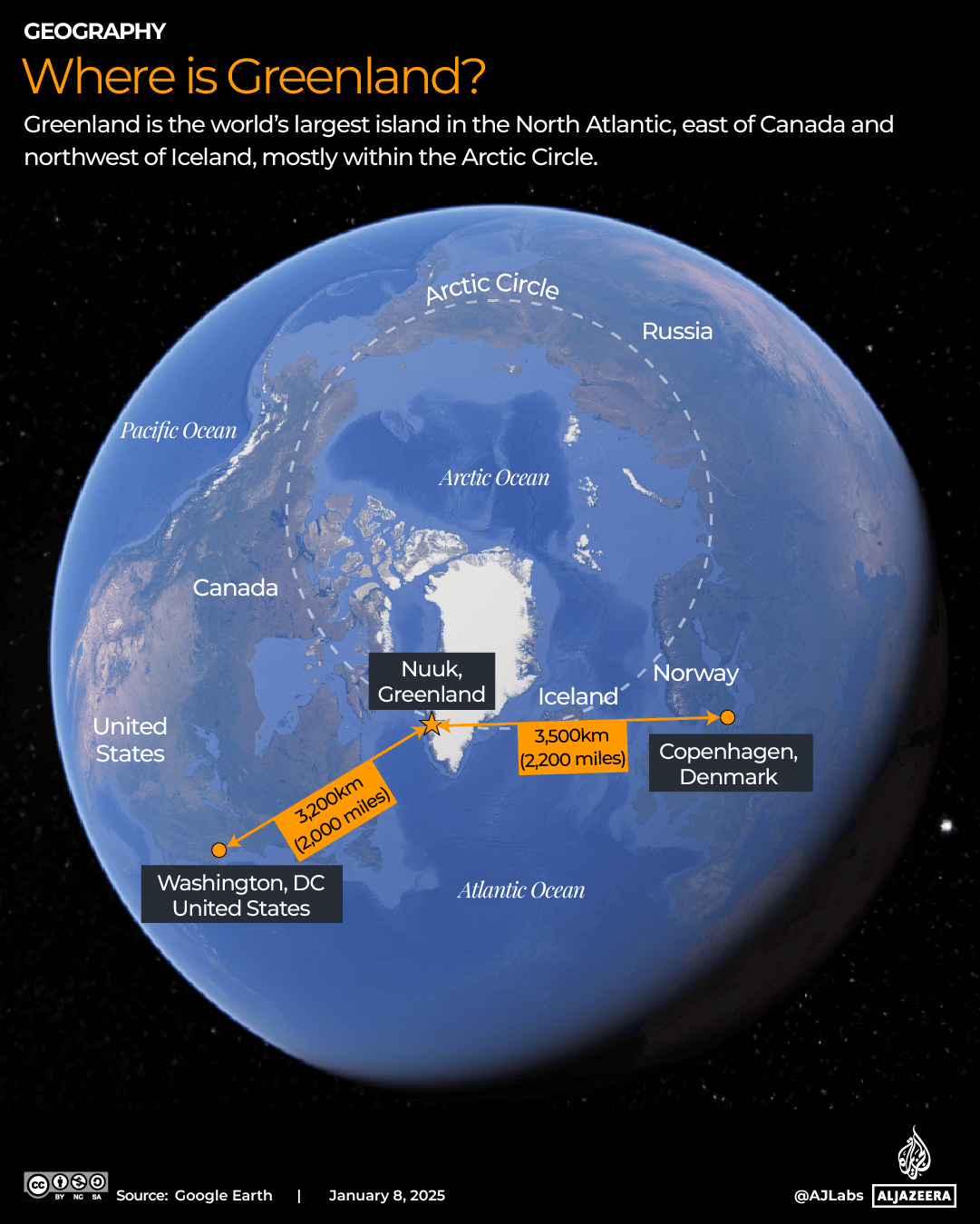 INTERACTIVE - Where is Greenland Map