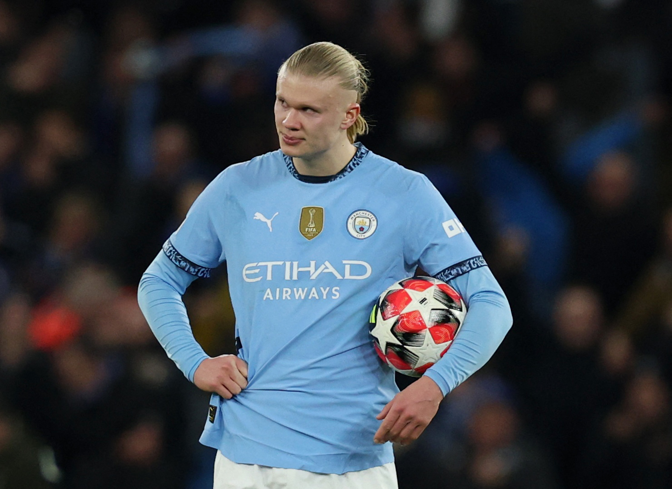 Manchester City's Erling Haaland