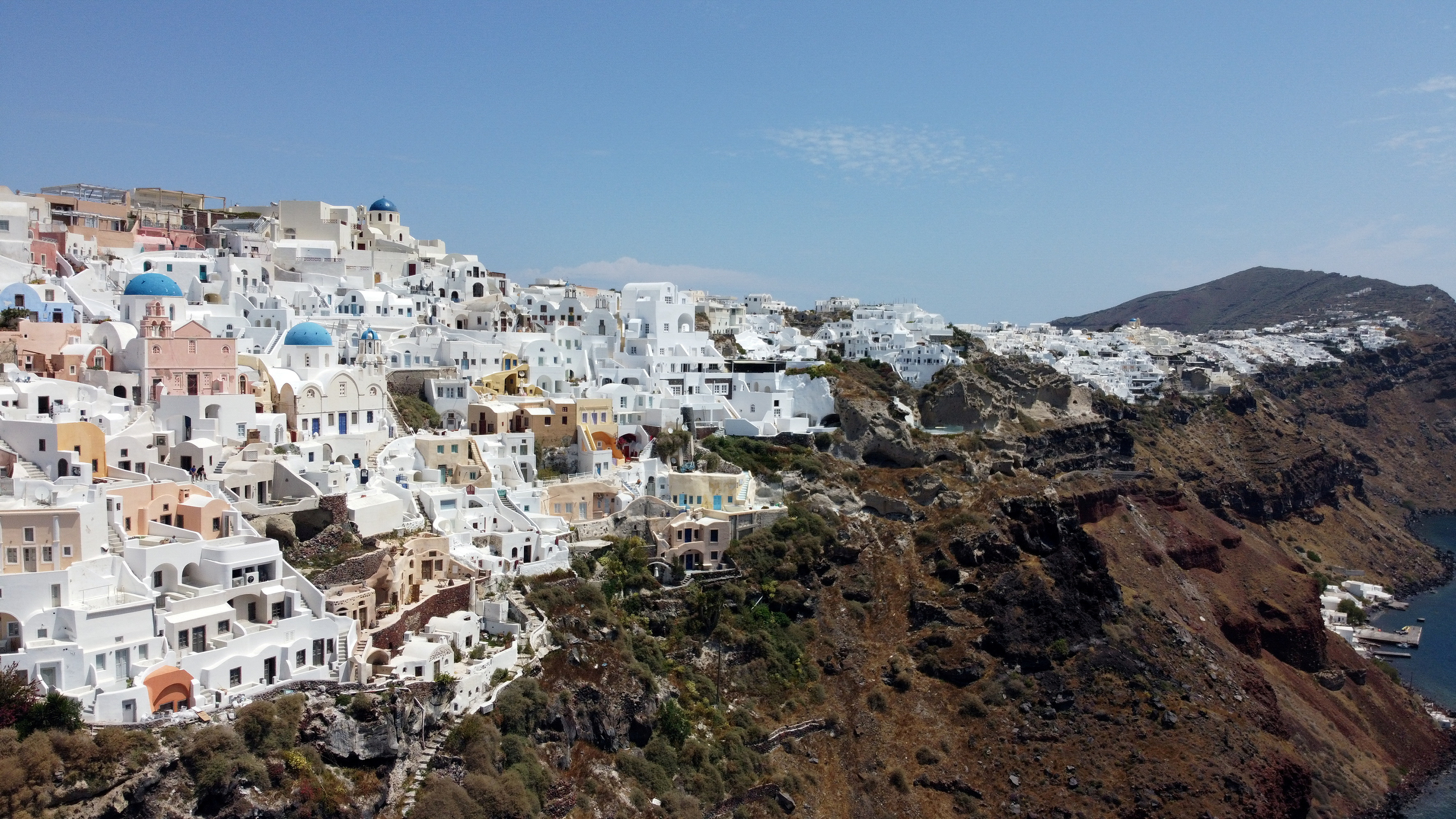 Greek island of Santorini