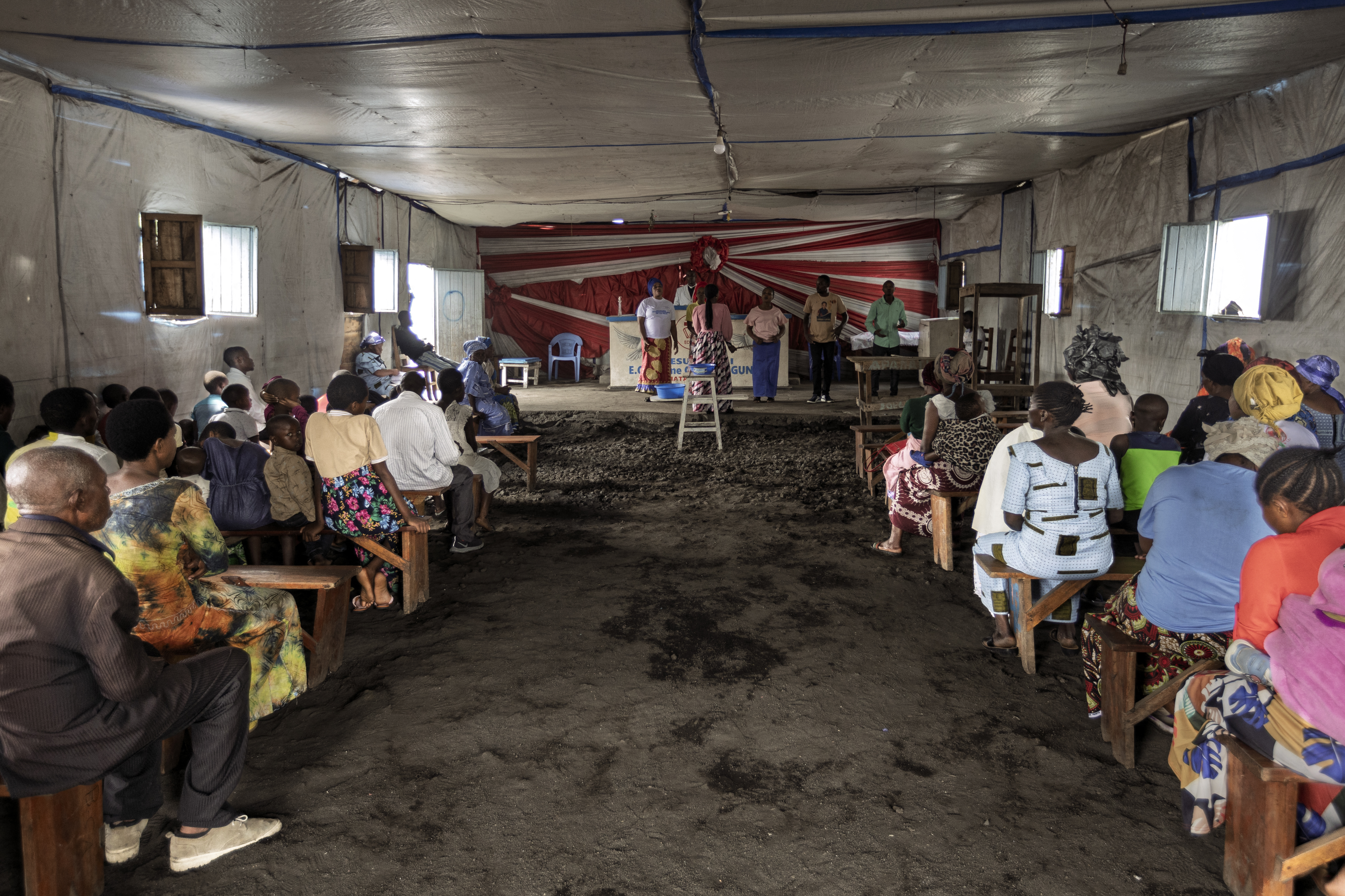 Displaced people face uncertain future after leaving Kanyaruchinya camp