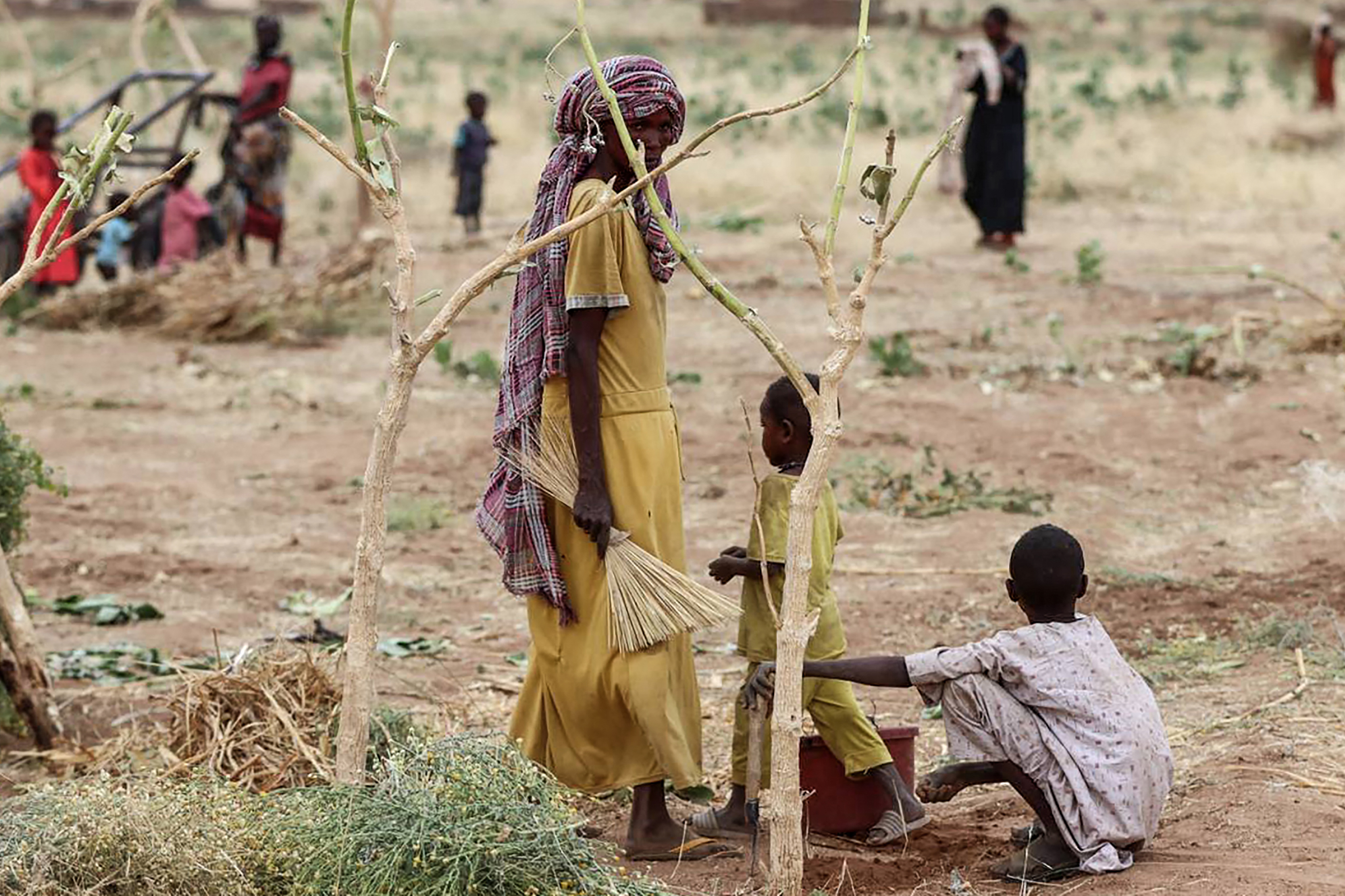 Displaced families in Sudan face violence, hunger, and death at every turn