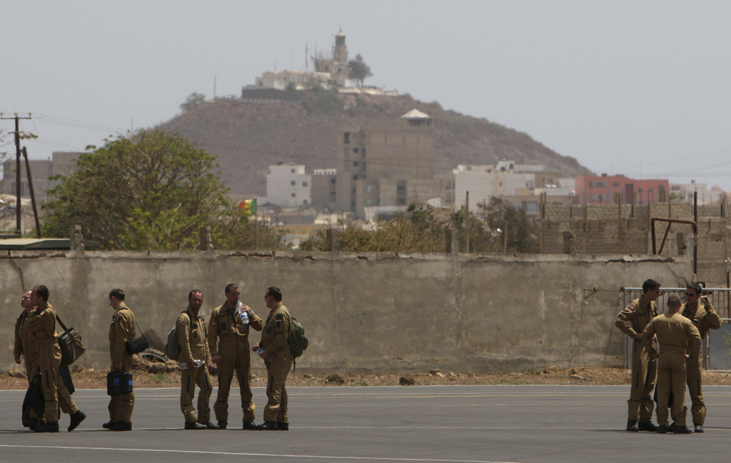 French troops in Senegal