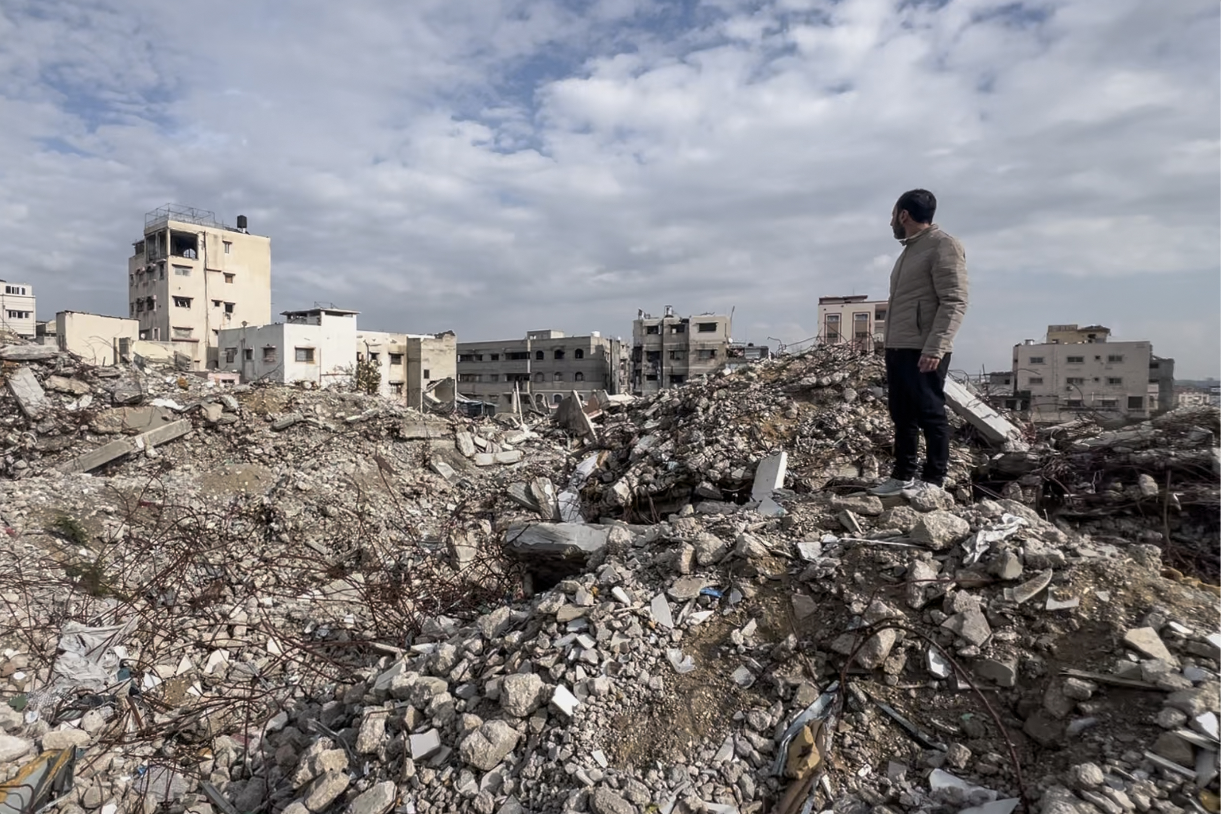 Palestinian journalist Youssef Sharaf