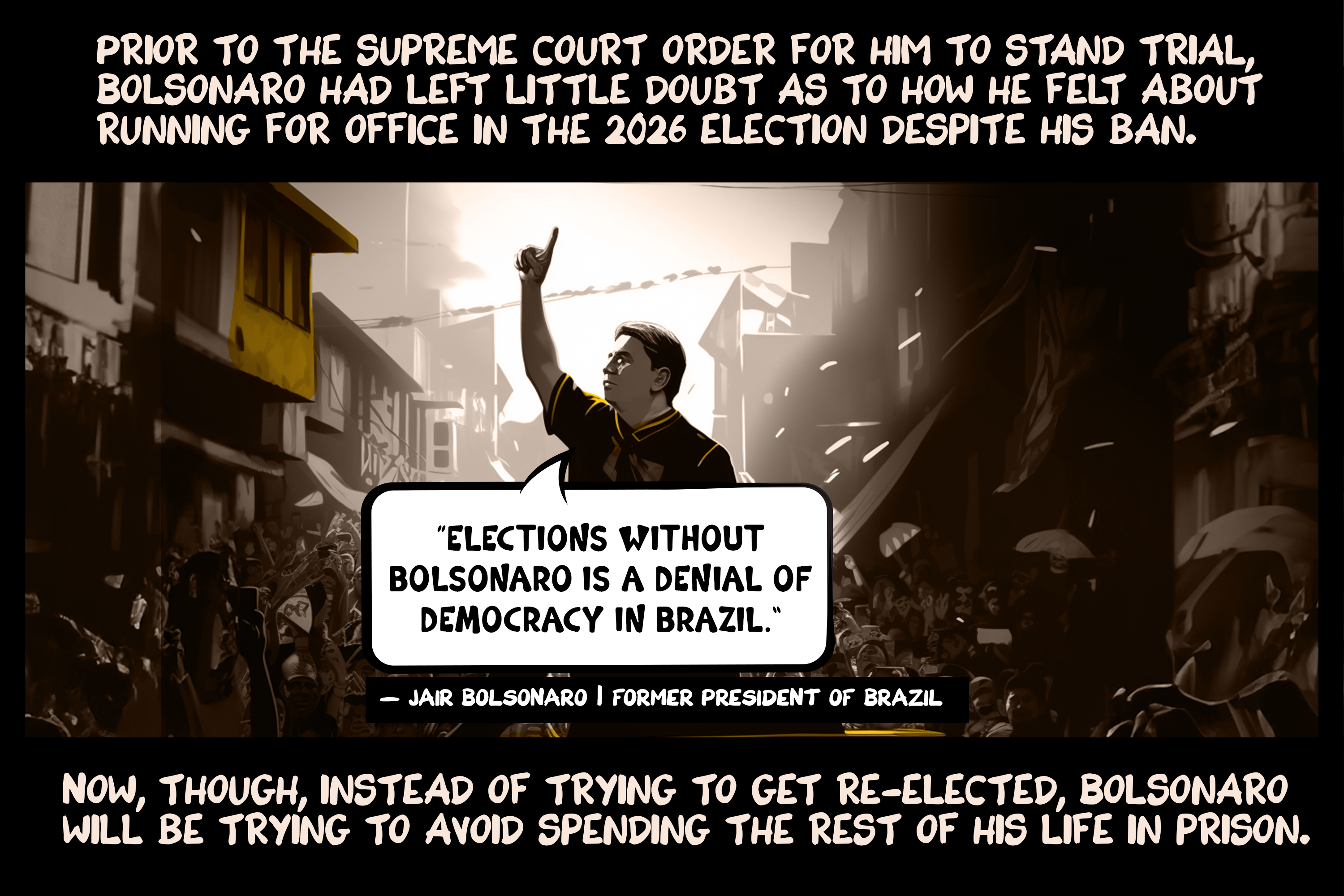 Brazil’s Jair Bolsonaro faces prison