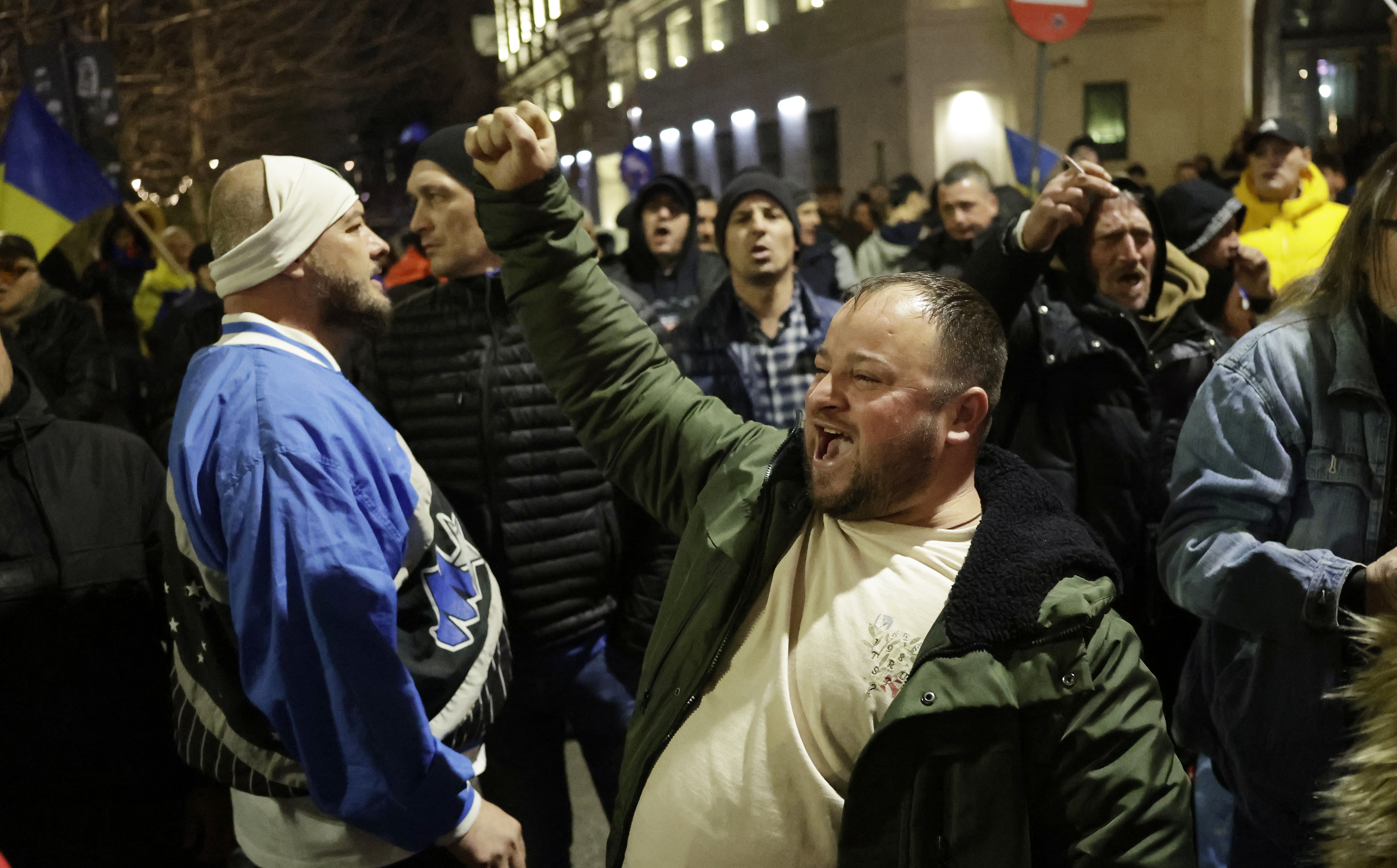Romania Election Protest