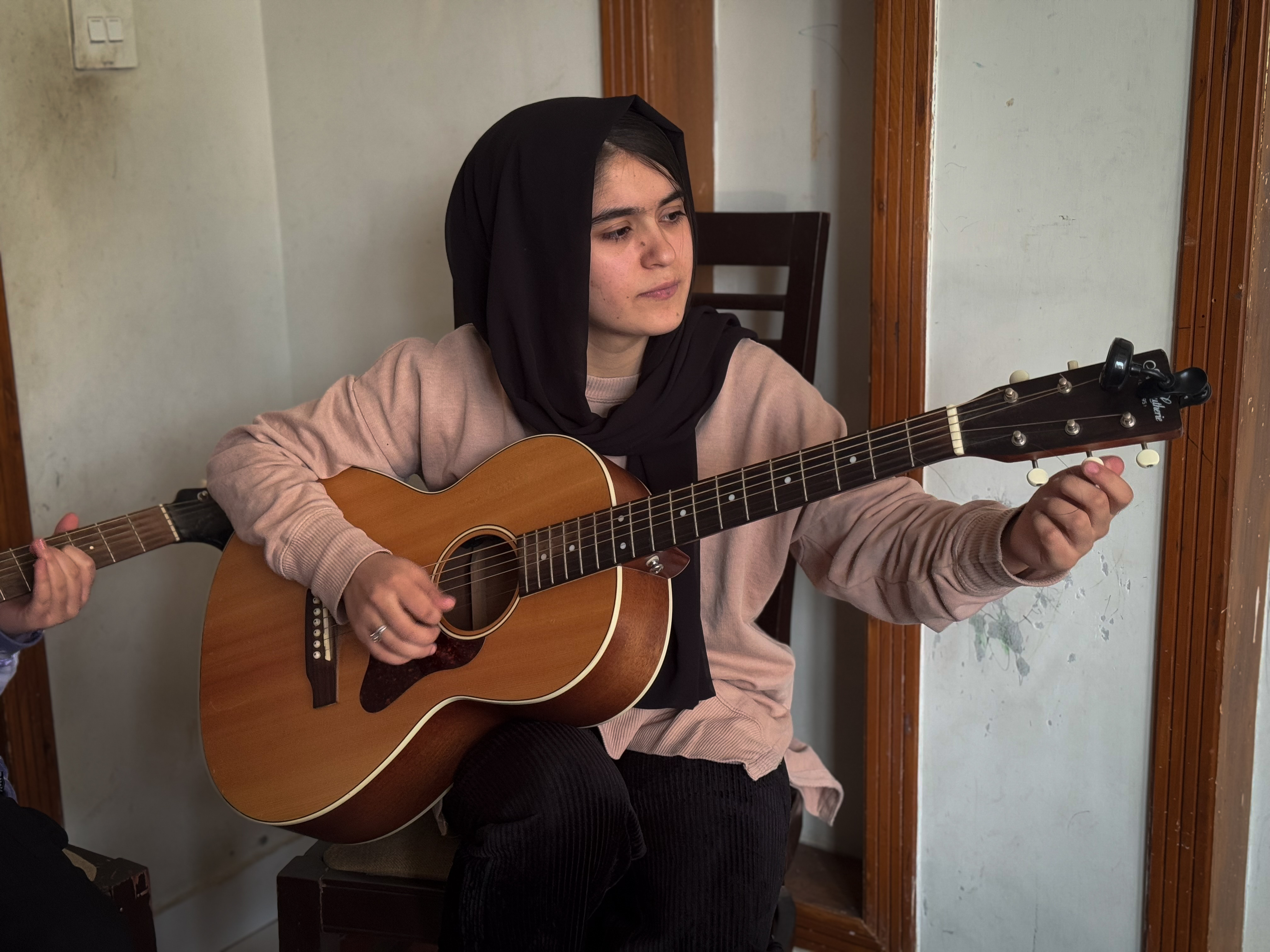 Afghan guitar girls