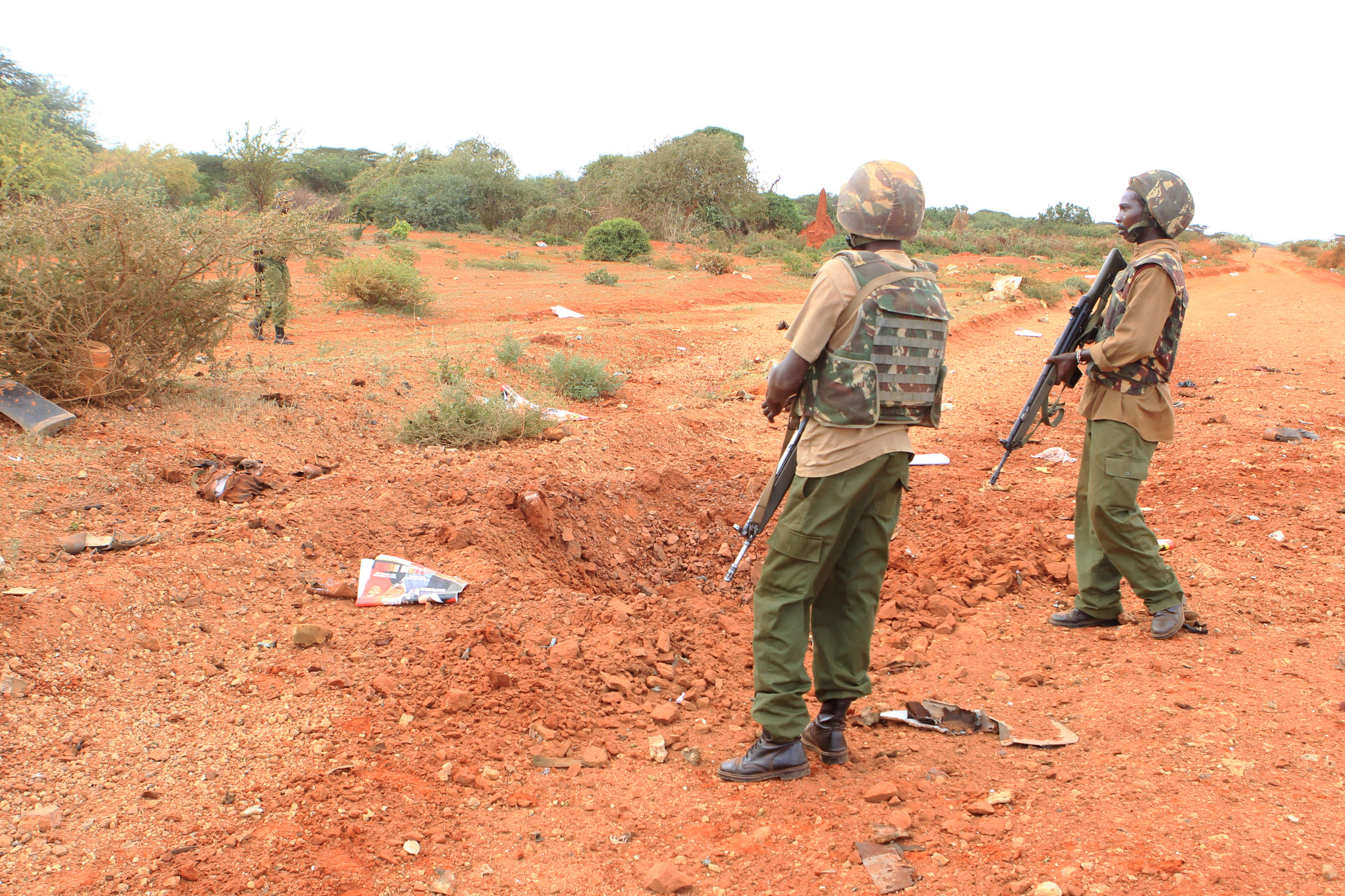 Kenyan security officer