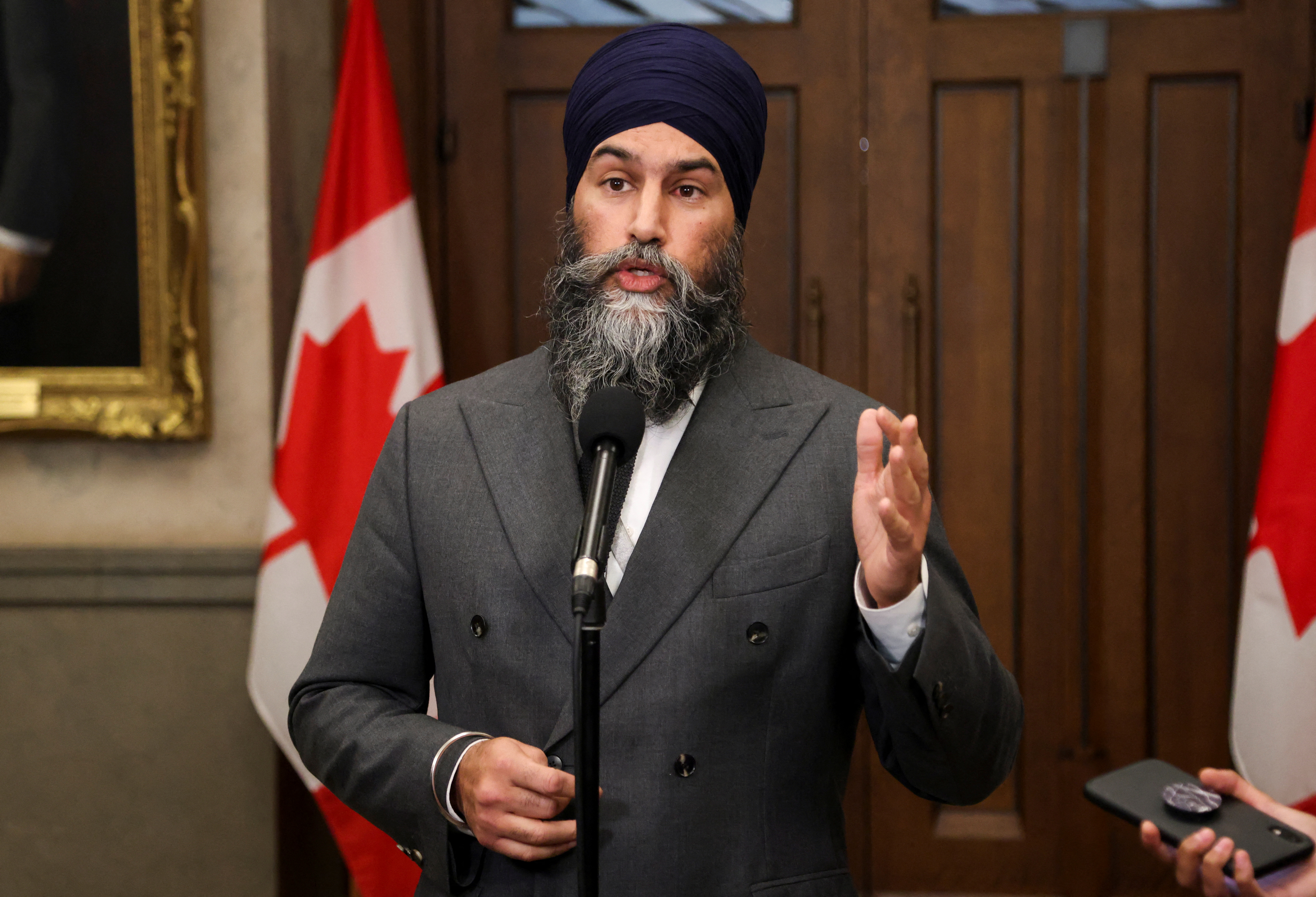 NDP leader Jagmeet Singh