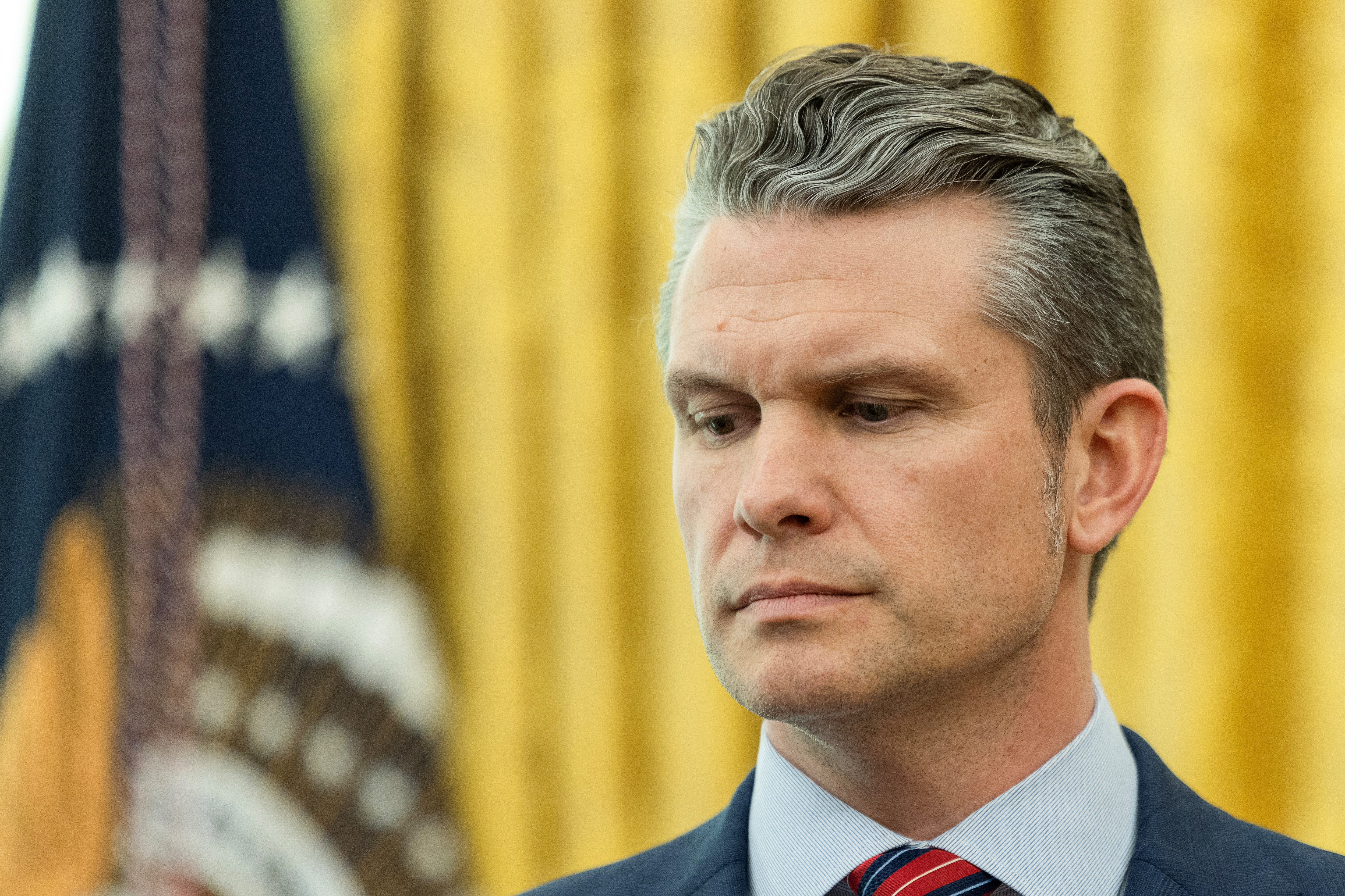 U.S. Defense Secretary Pete Hegseth