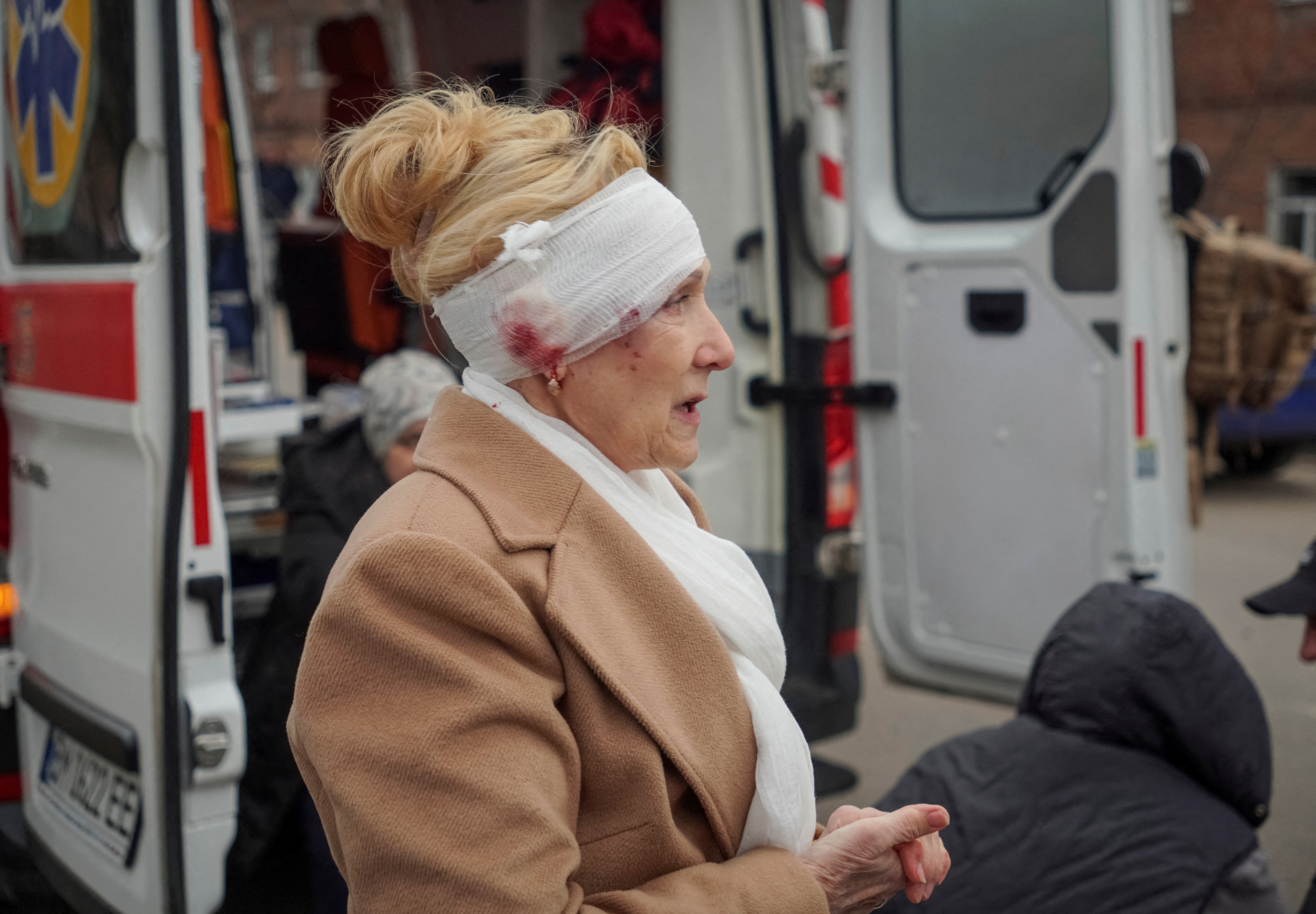 Photos: The aftermath of a Russian strike in Sumy