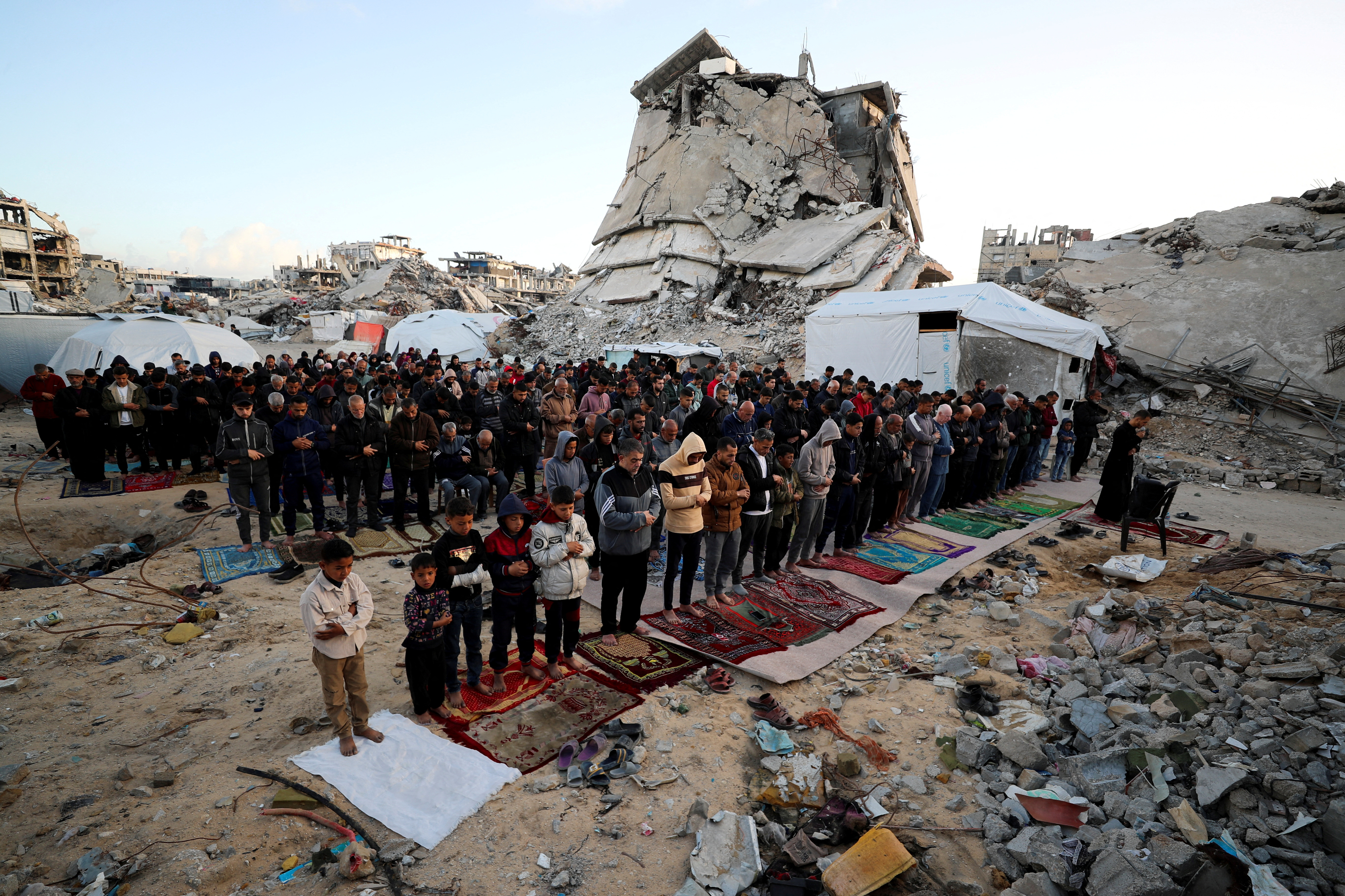 Eid al-Fitr prayer in Gaza